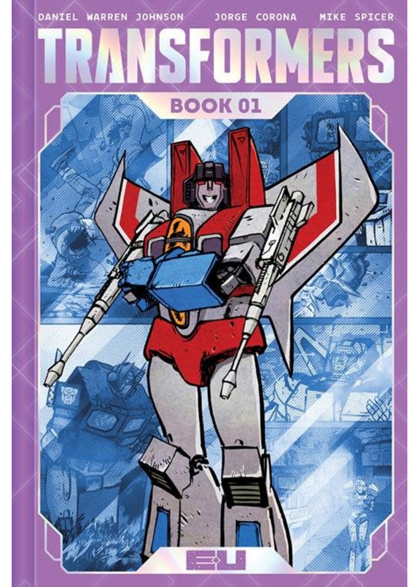 . TRANSFORMERS DELUXE HC BOOK 01 DM EXCLUSIVE DECEPTICON CVR