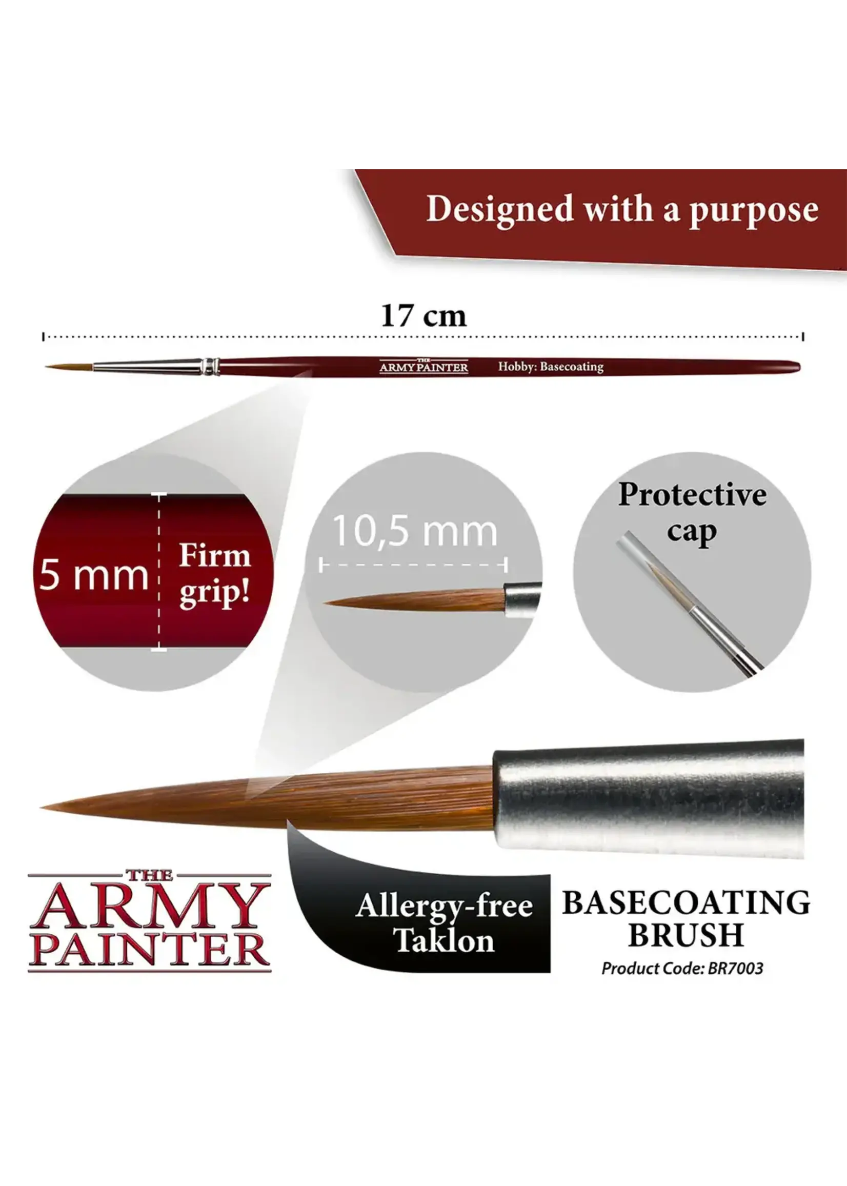 HOBBY BRUSH - BASECOATING