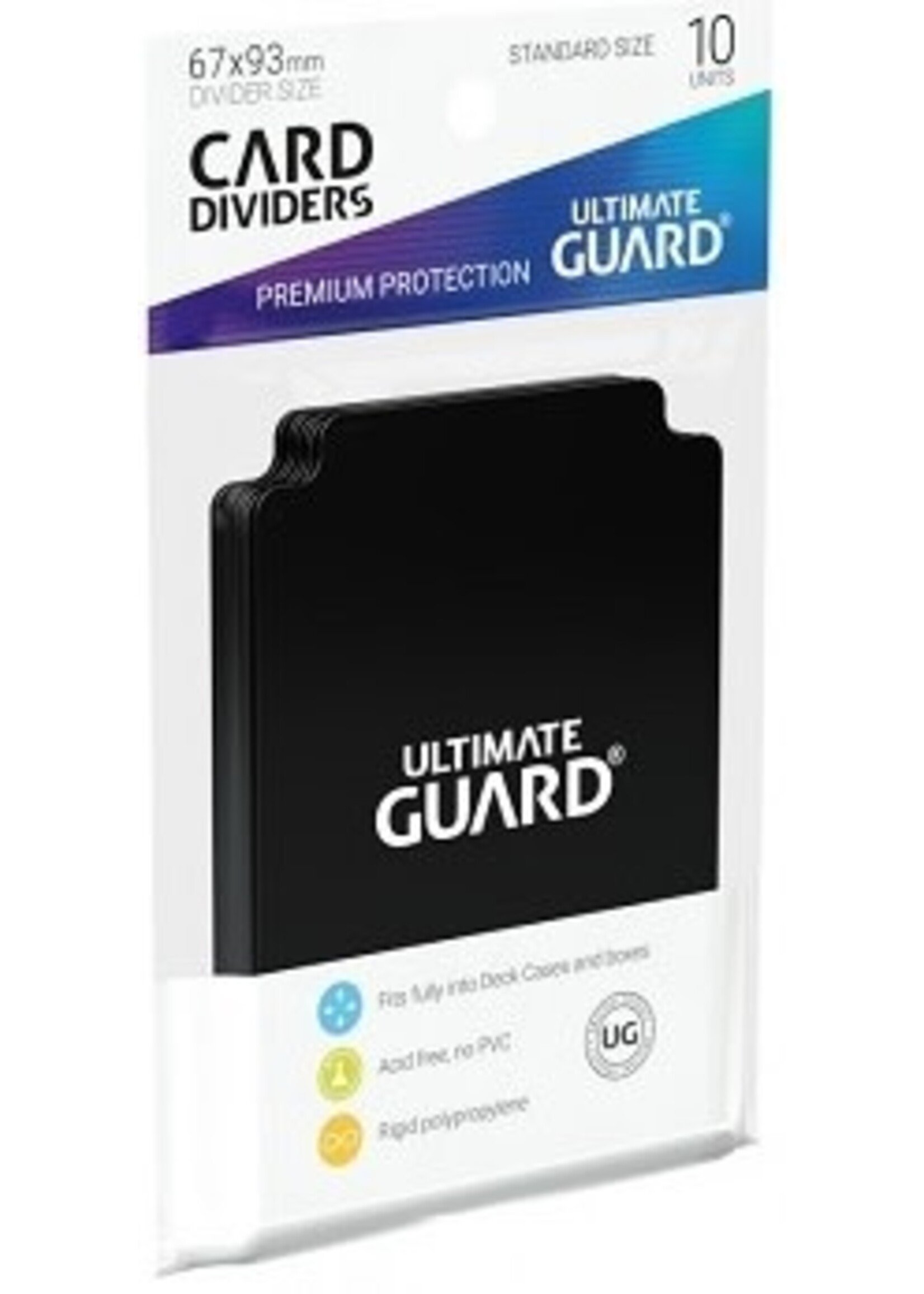 UG CARD DIVIDERS BLACK