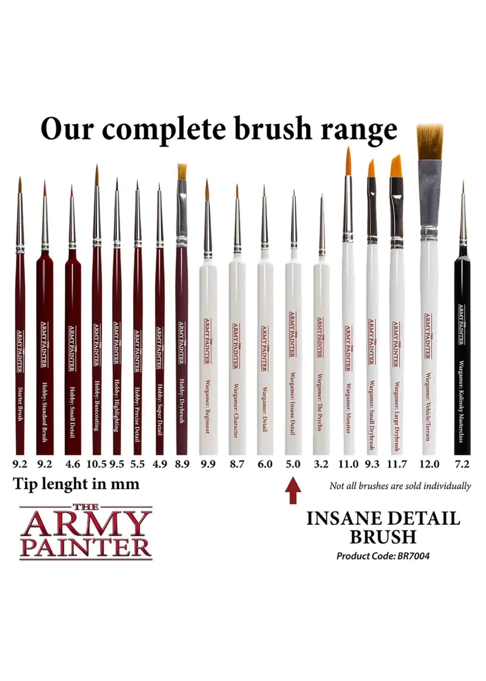 ABRAMS WARGAMER BRUSH - INSANE DETAIL