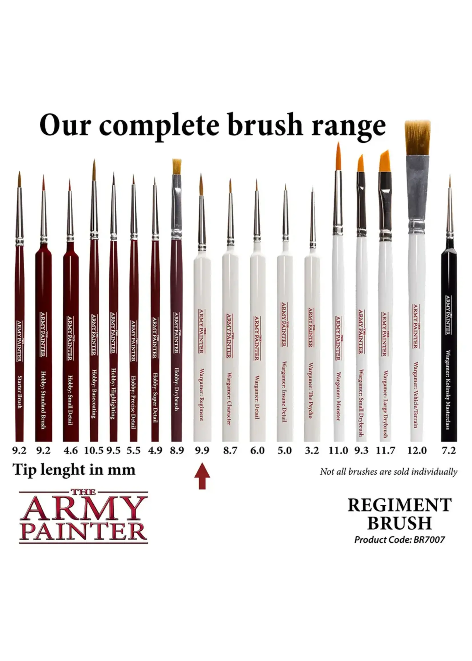 WARGAMER BRUSH - REGIMENT