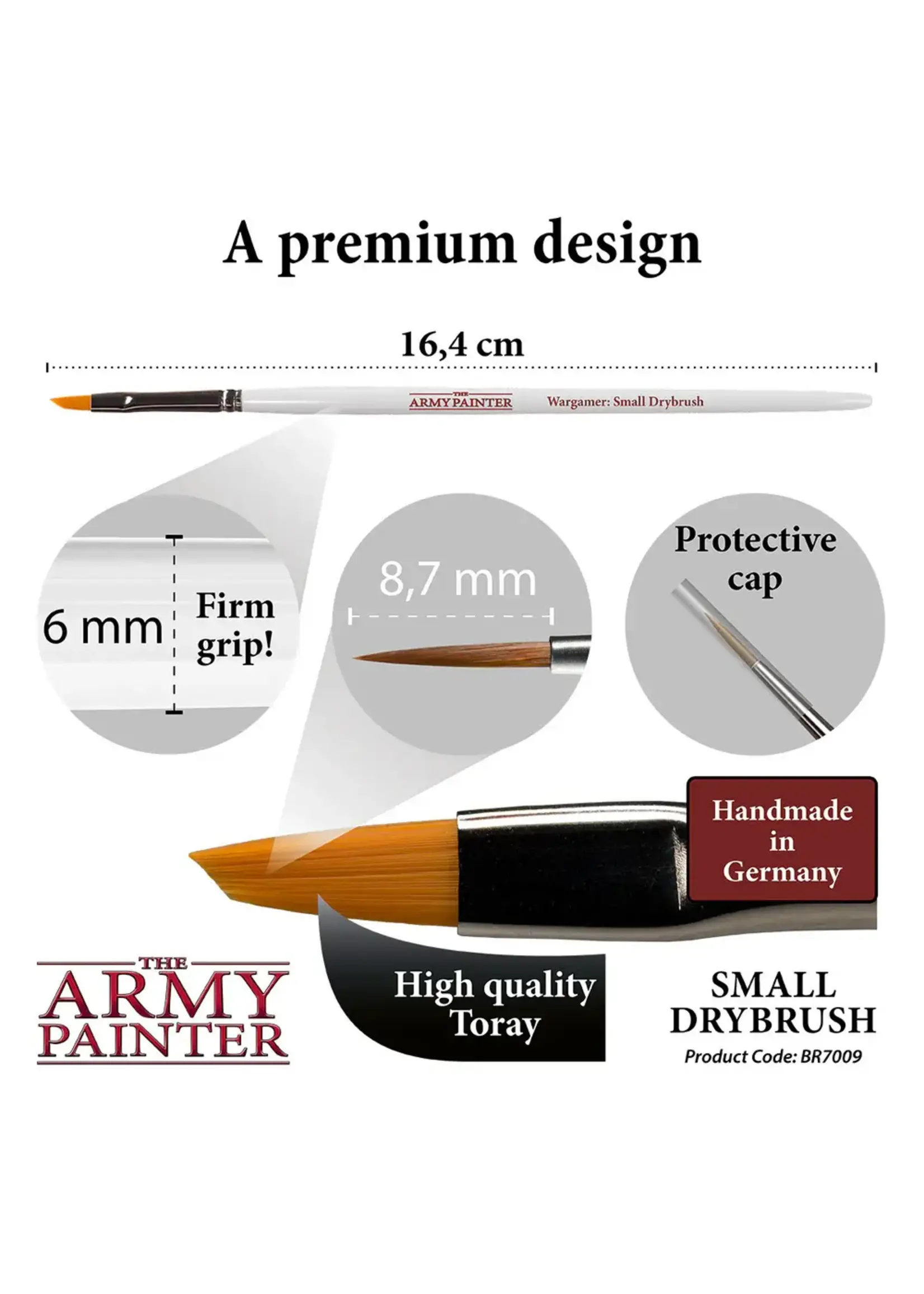 WARGAMER BRUSH - SMALL DRYBRUSH