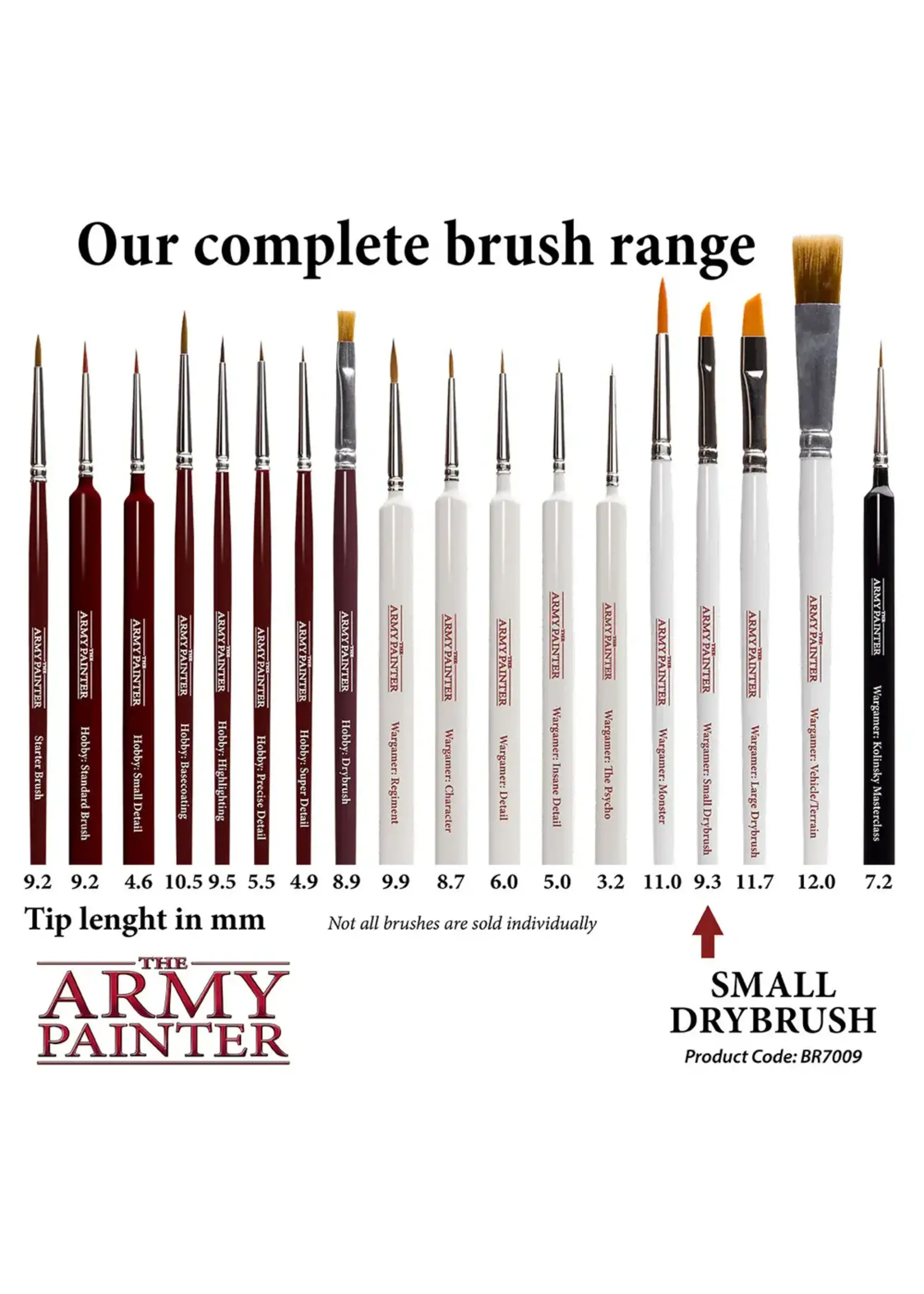 WARGAMER BRUSH - SMALL DRYBRUSH