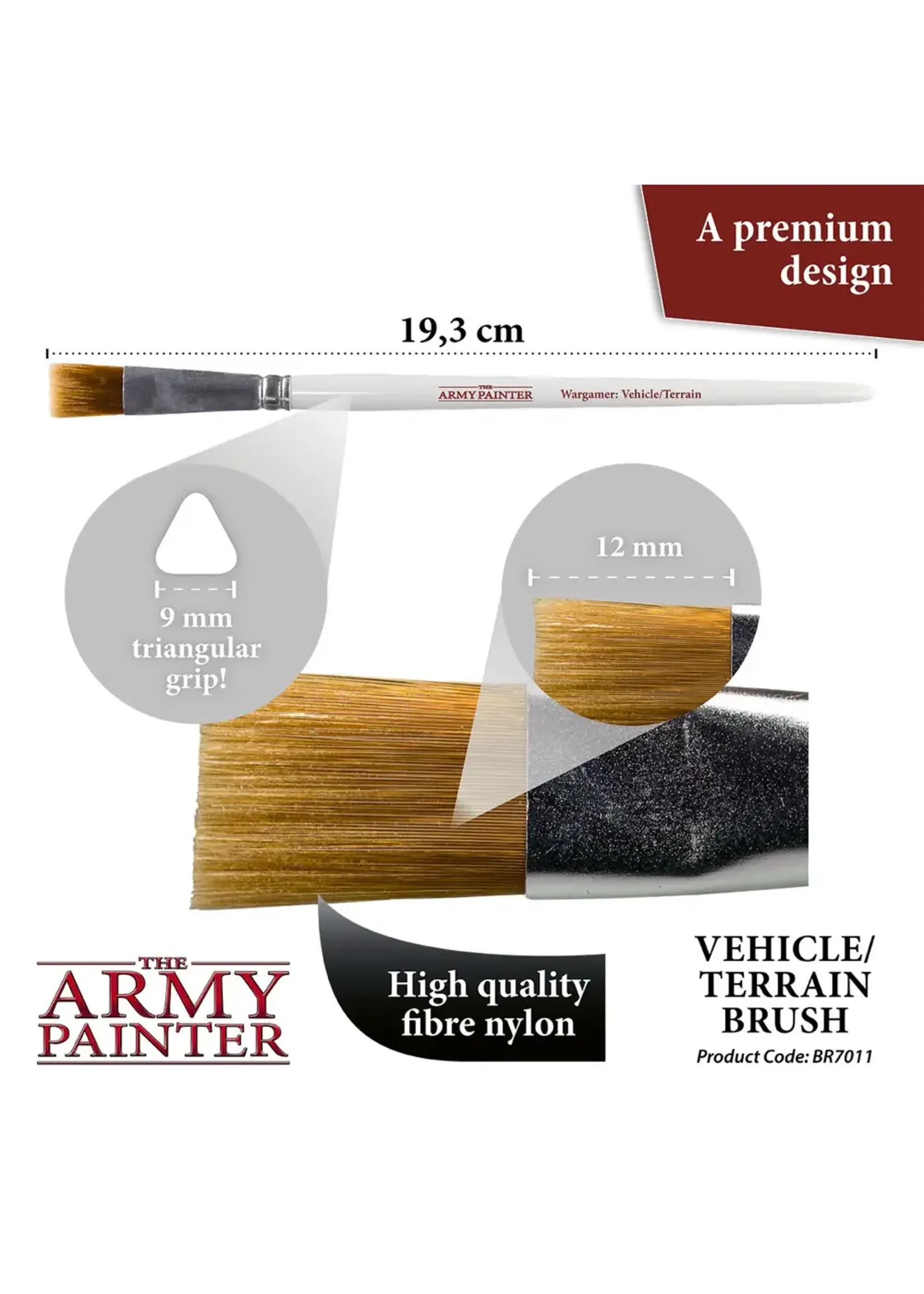 WARGAMER BRUSH - VEHICLE / TERRAIN