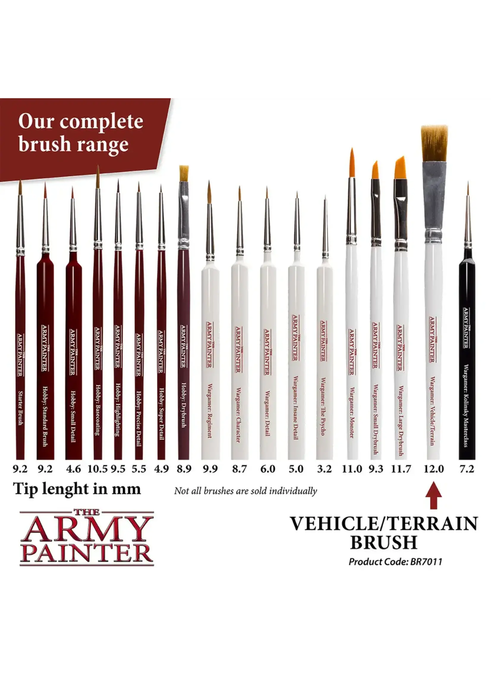 WARGAMER BRUSH - VEHICLE / TERRAIN