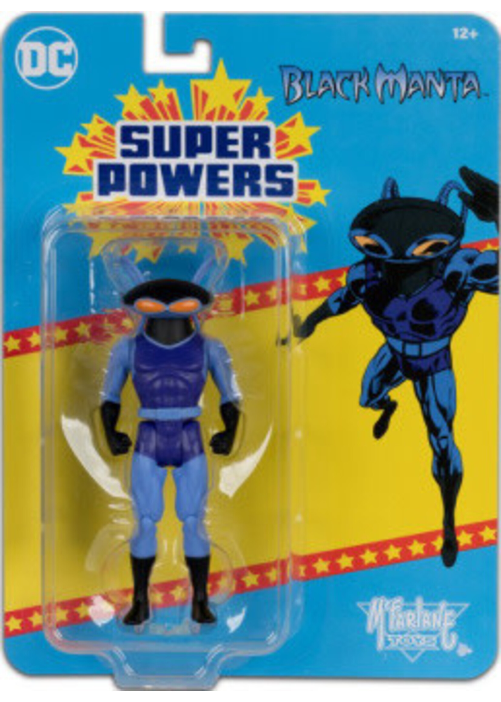 DC DIRECT - SUPER POWERS 5" FIG - BLACK MANTA (BLUE)