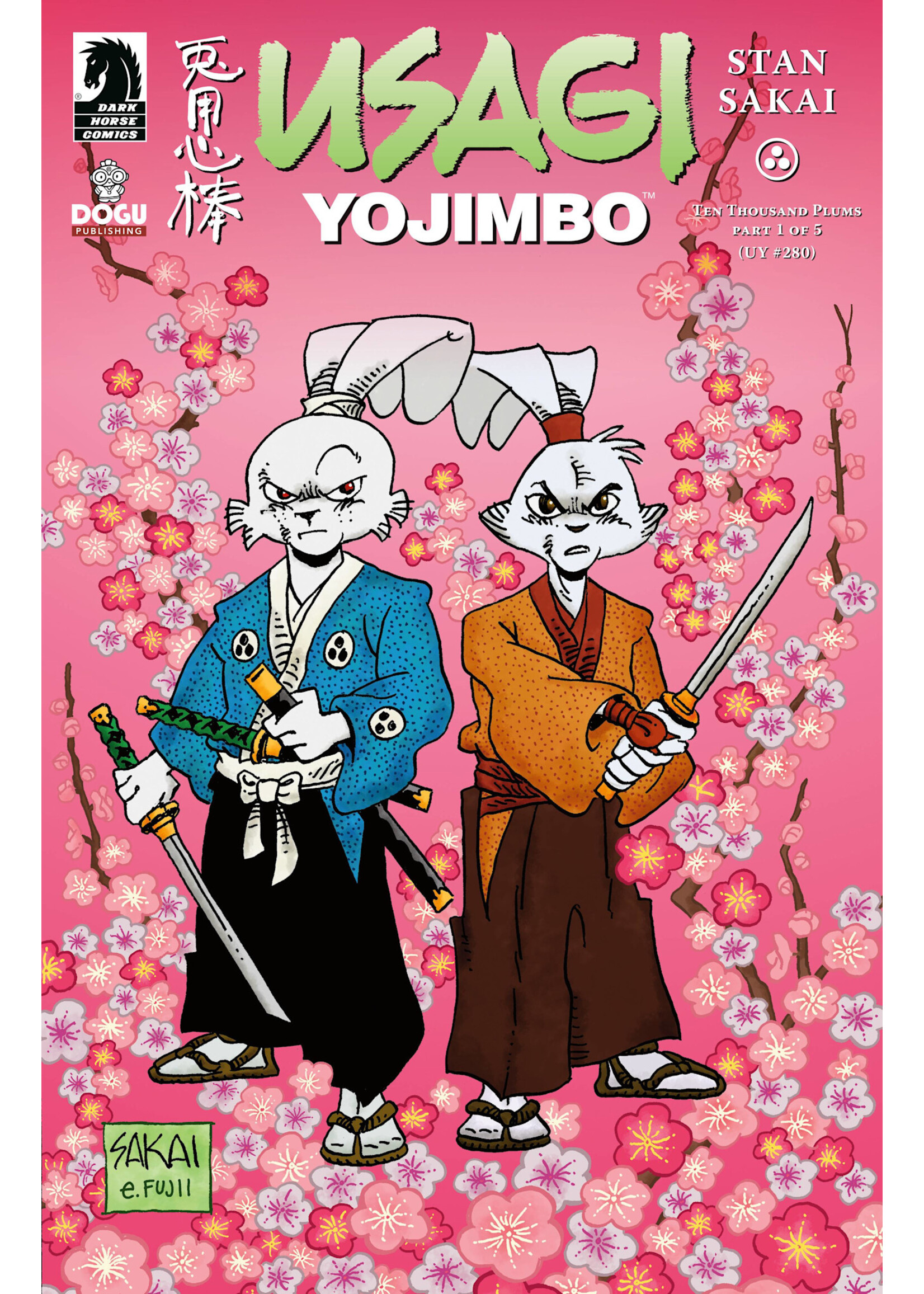 DARK HORSE USAGI YOJIMBO TEN THOUSAND PLUMS #1 CVR A