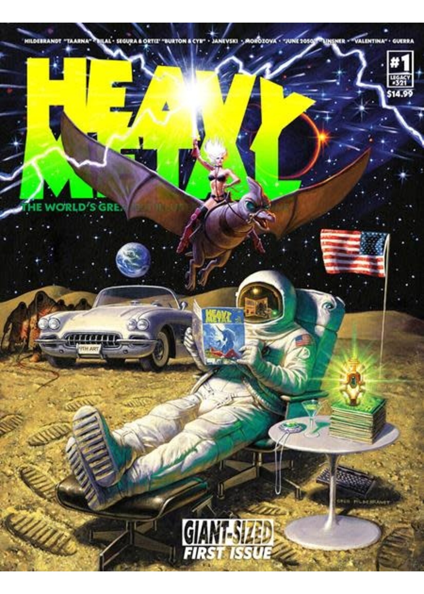 MASSIVE HEAVY METAL MAGAZINE (2025) #1 CVR A HILDEBRANDT