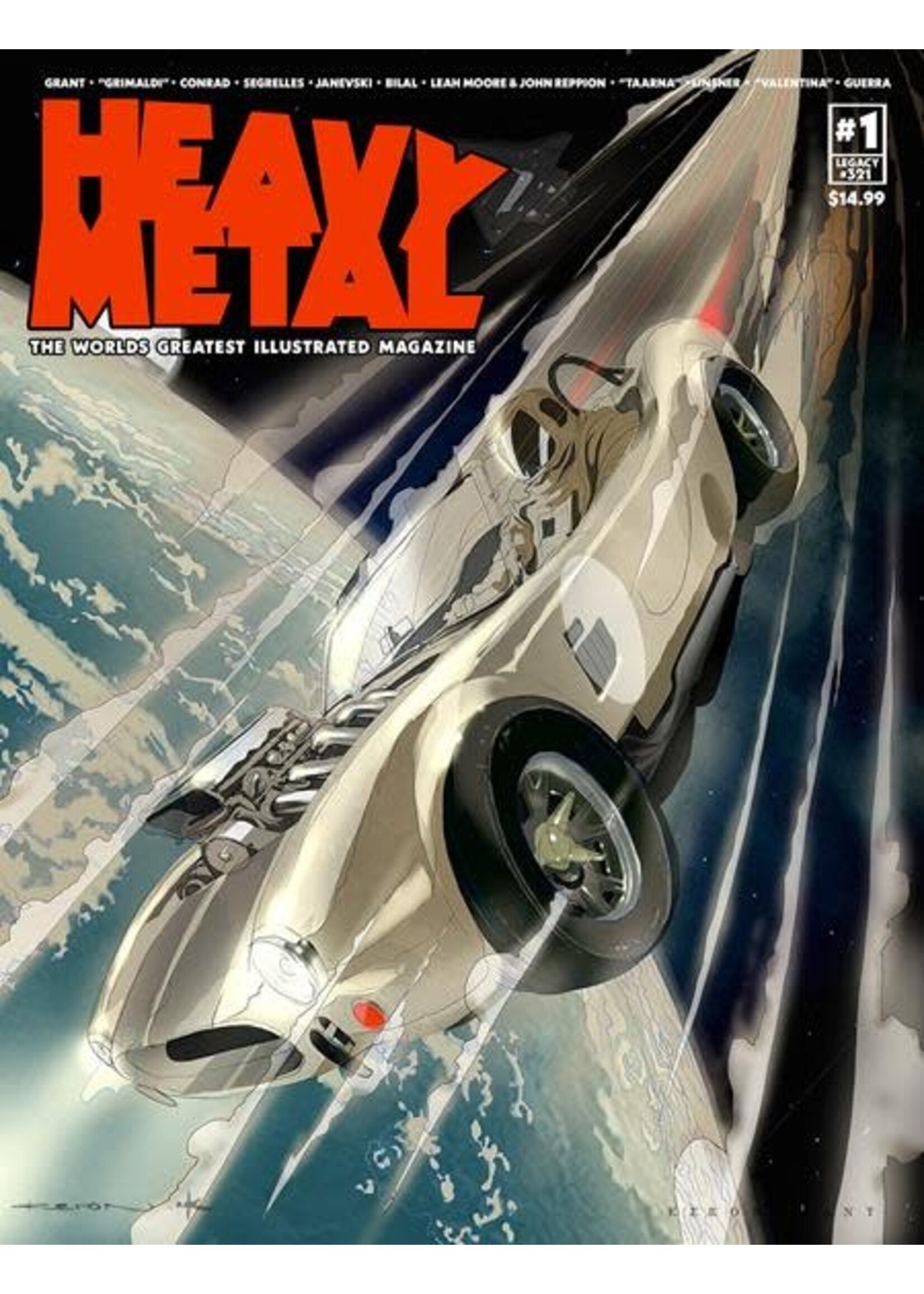 MASSIVE HEAVY METAL MAGAZINE (2025) #1 CVR D GRANT