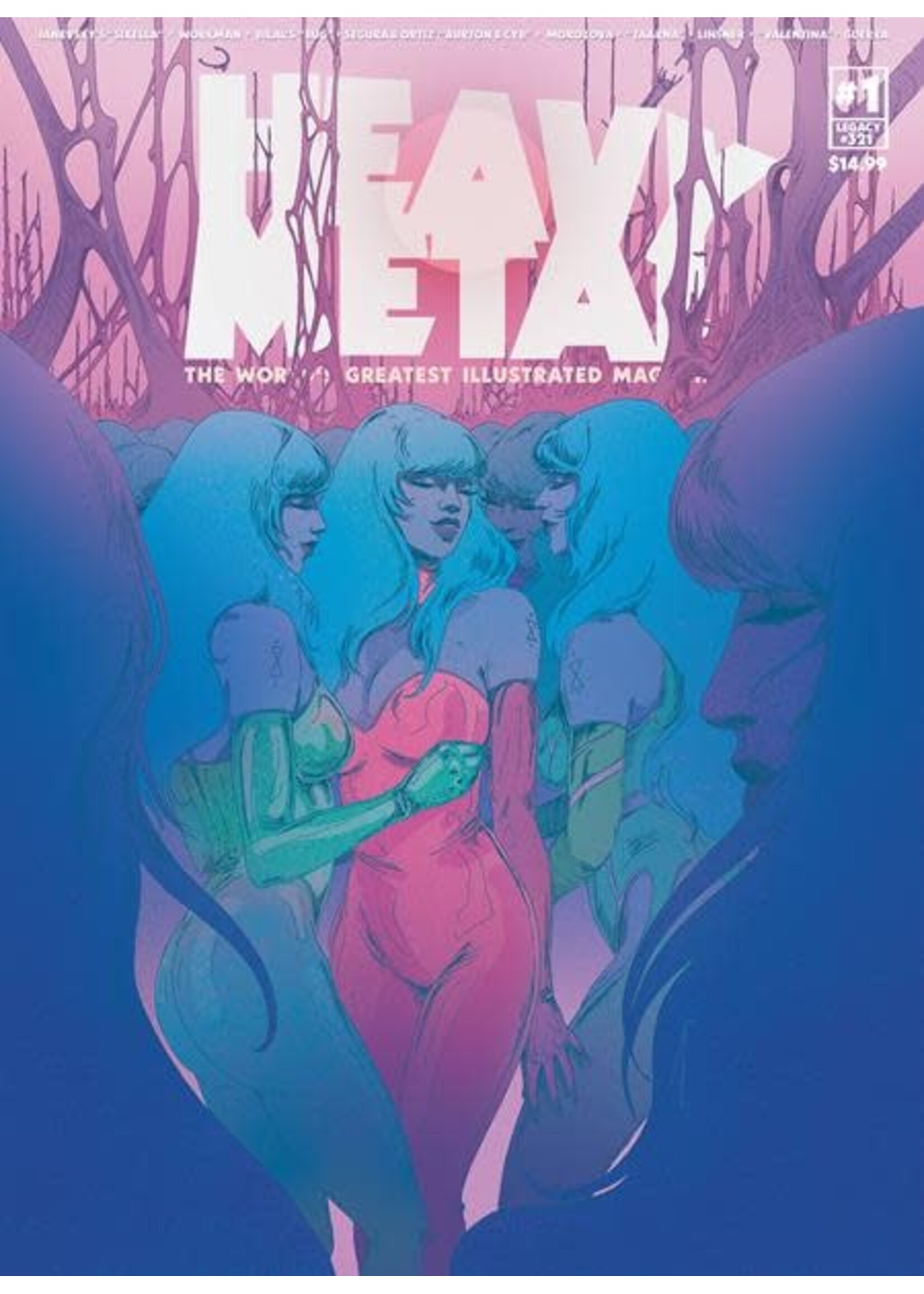 MASSIVE HEAVY METAL MAGAZINE (2025) #1 CVR E JANEVSKY