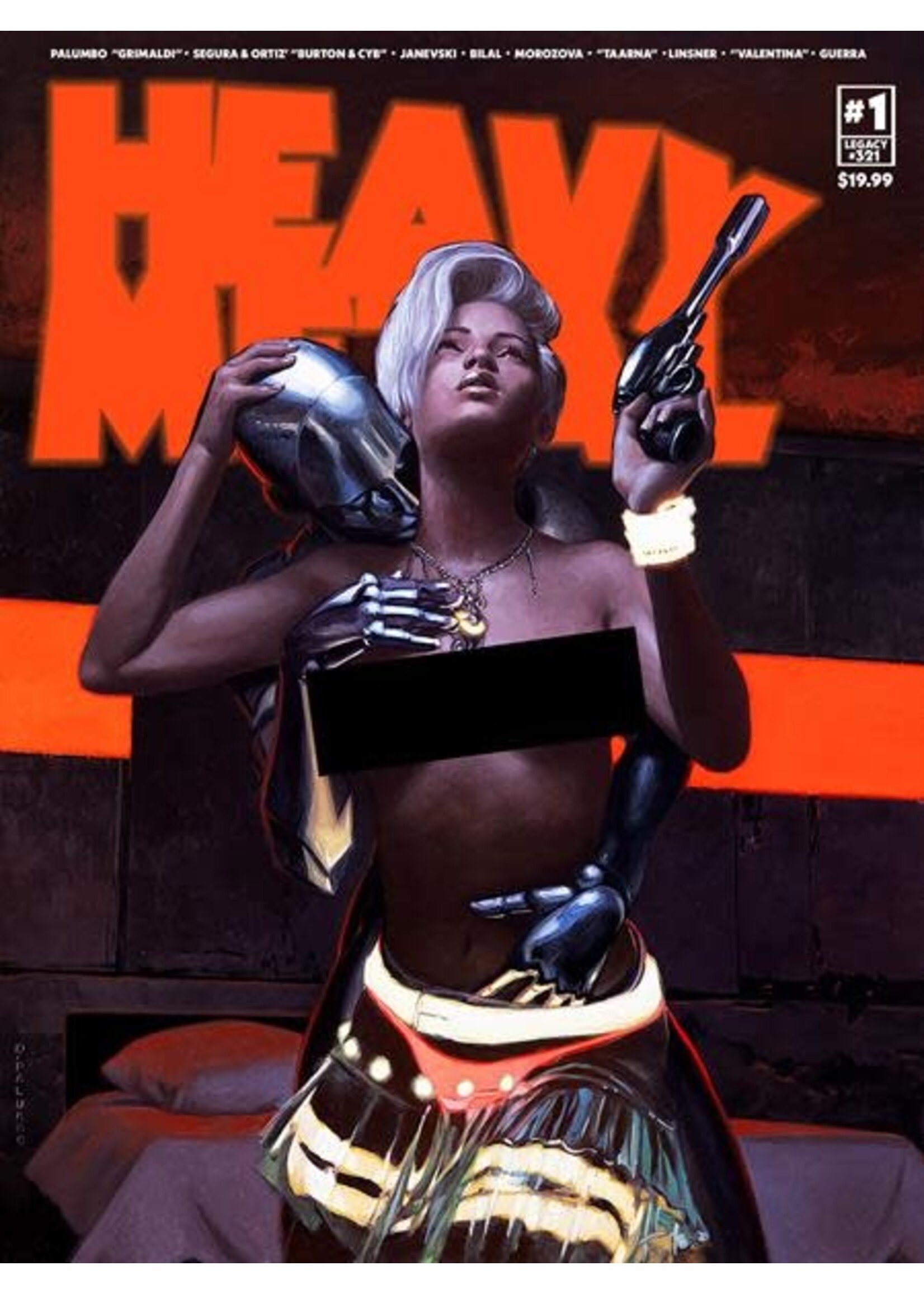 MASSIVE HEAVY METAL MAGAZINE (2025) #1 CVR G PALUMBO NSFW VAR