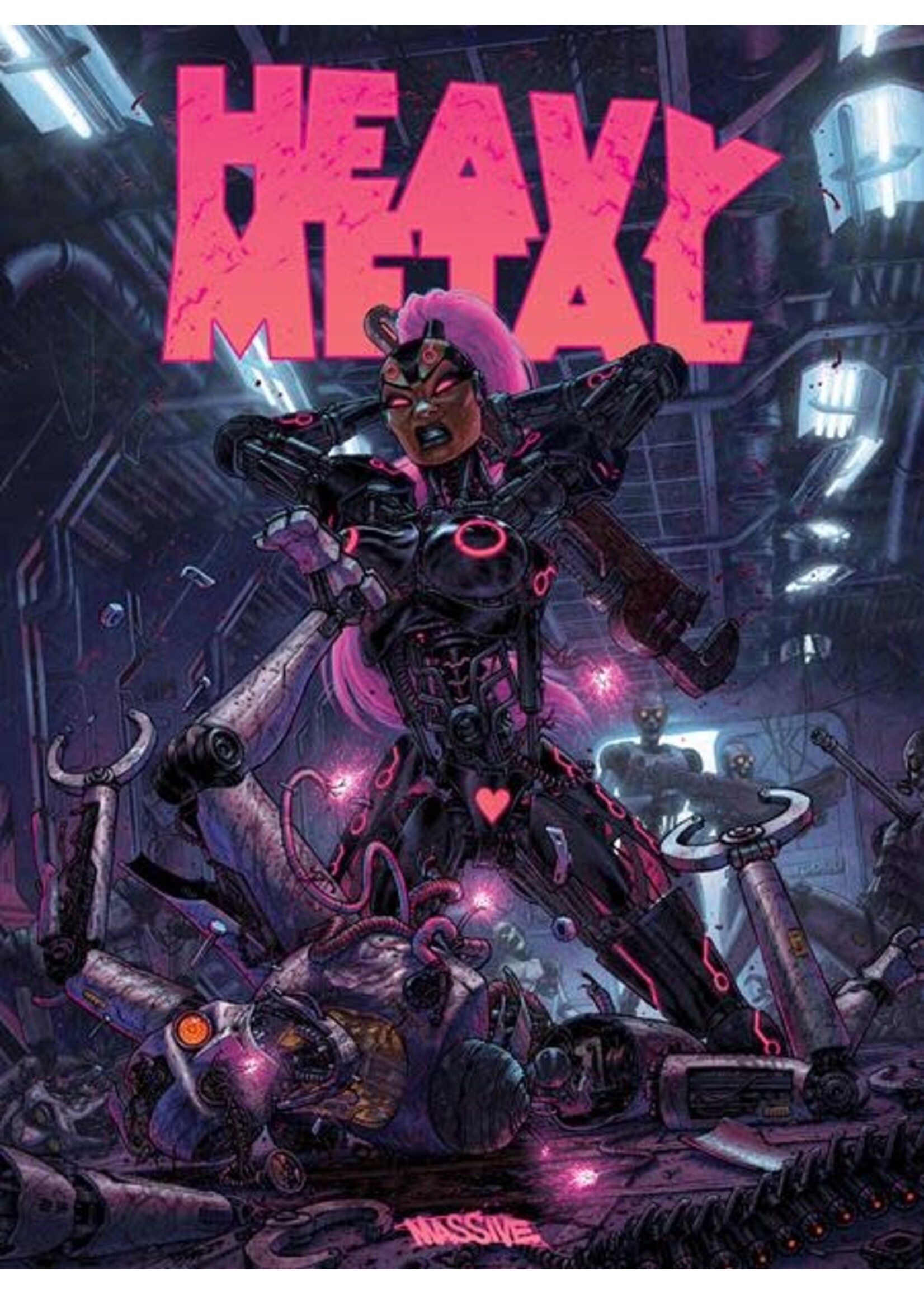 MASSIVE PUBLISHING HEAVY METAL MAGAZINE (2025) #1 EXCLUSIVE MOORE HOMAGE VAR (MR)