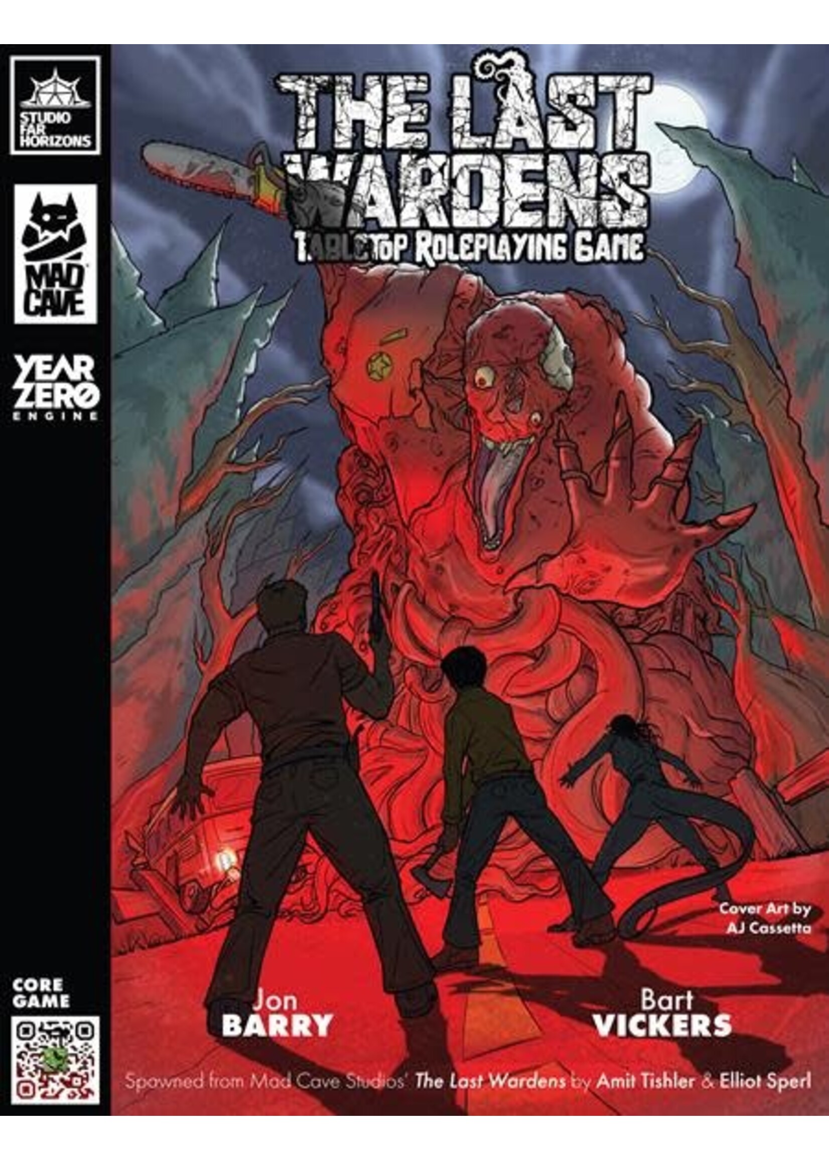 MAD CAVE LAST WARDENS TABLETOP RPG HC (MR)