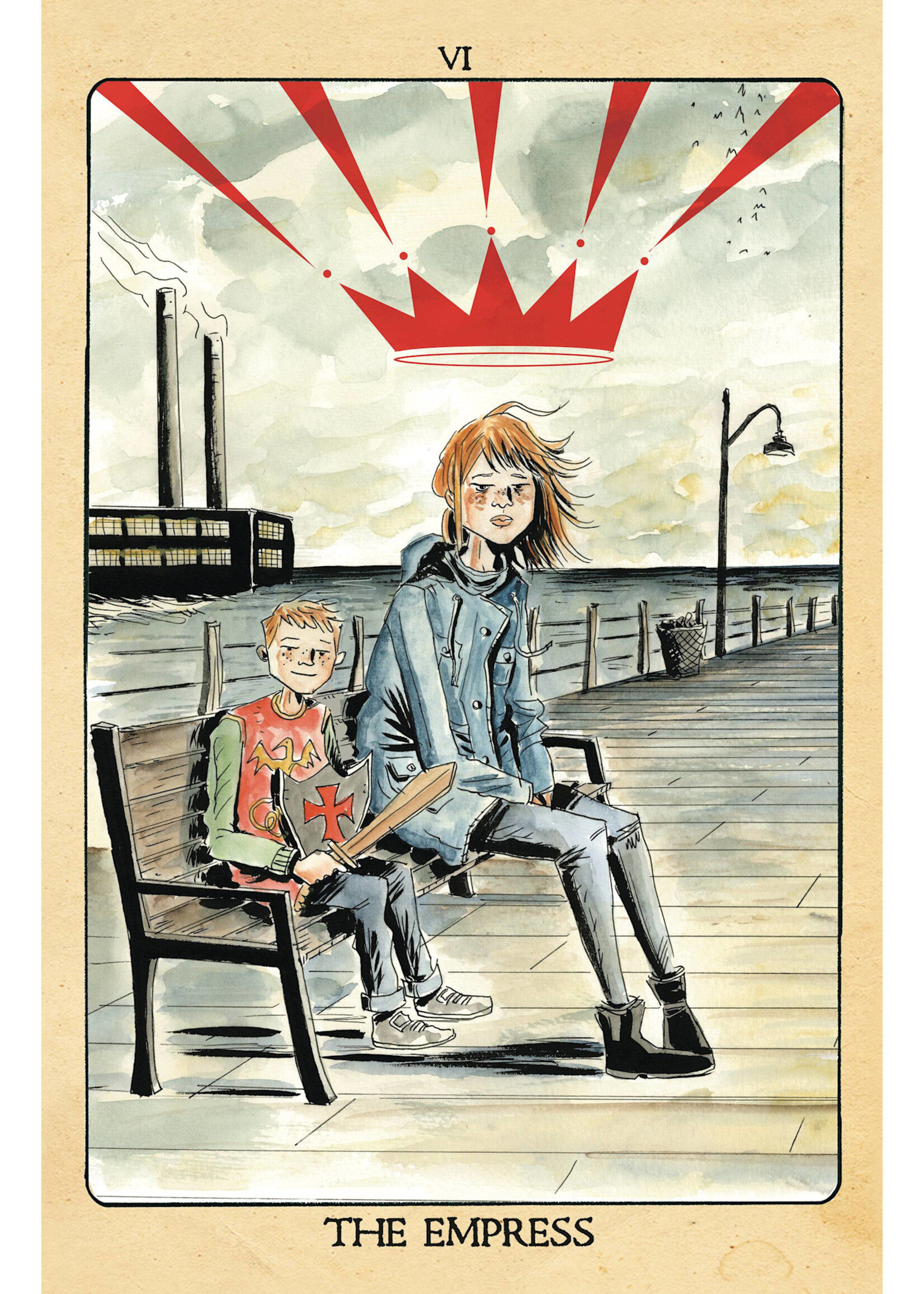 ABRAMS MINOR ARCANA #6 CVR D 10 COPY TAROT CARD INCV LEMIRE