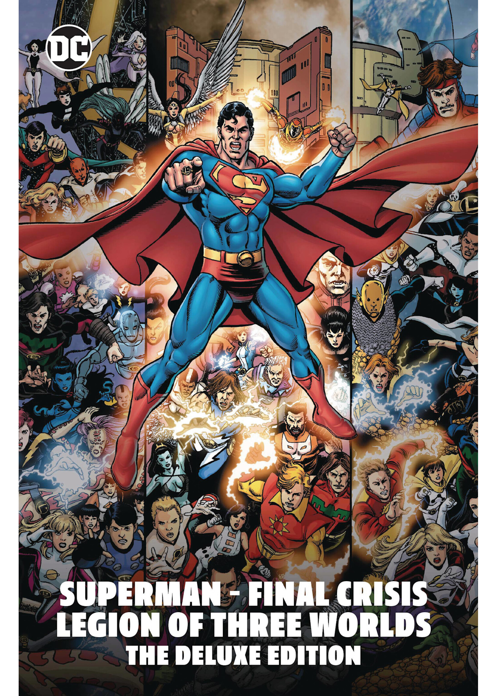 ABRAMS SUPERMAN FINAL CRISIS LEGION OF THREE WORLDS DELUXE EDN HC