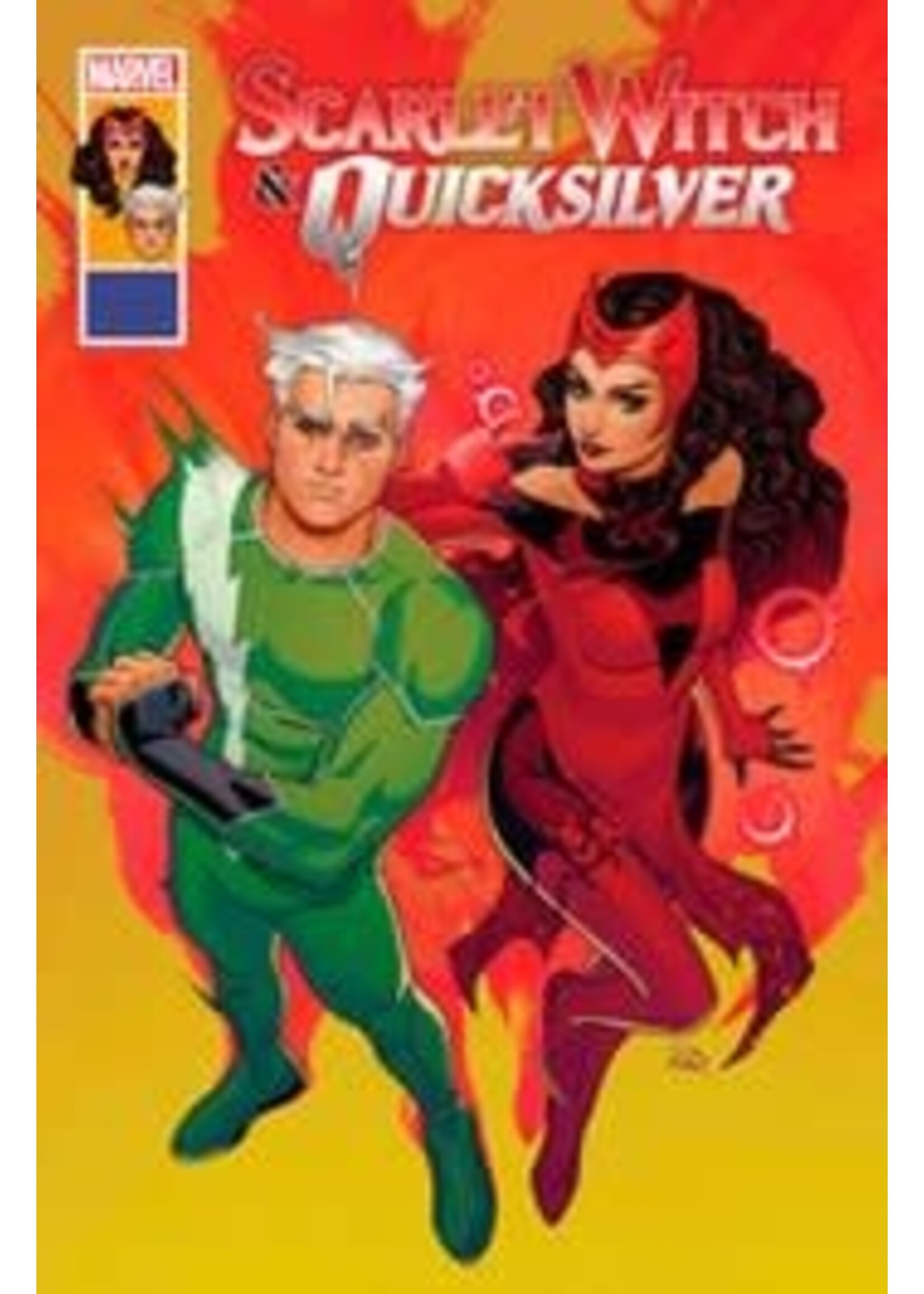 ABRAMS SCARLET WITCH QUICKSILVER (2024)  complete 4 issue series