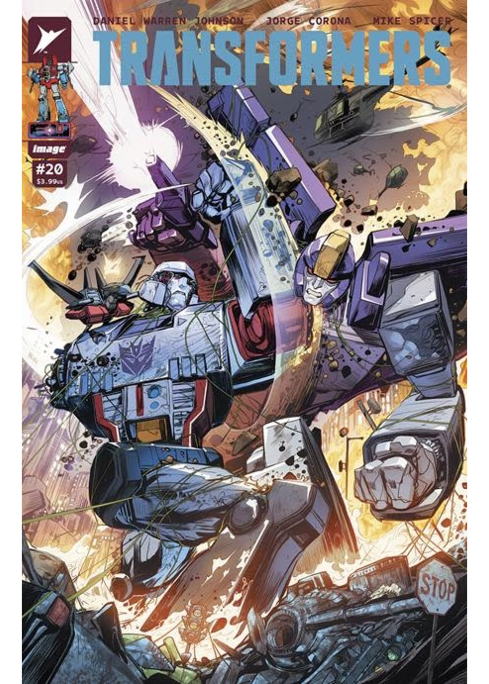 . TRANSFORMERS (2023) #20 CVR D INC 1:25 PORTER & FAJARDO JR