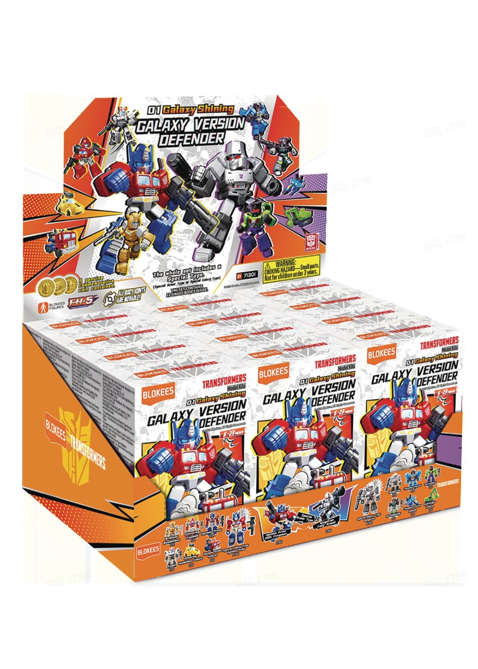 BLOKEES TRANSFORMERS DEFENDER VER 1 MINI MODEL BMB (limit 2)