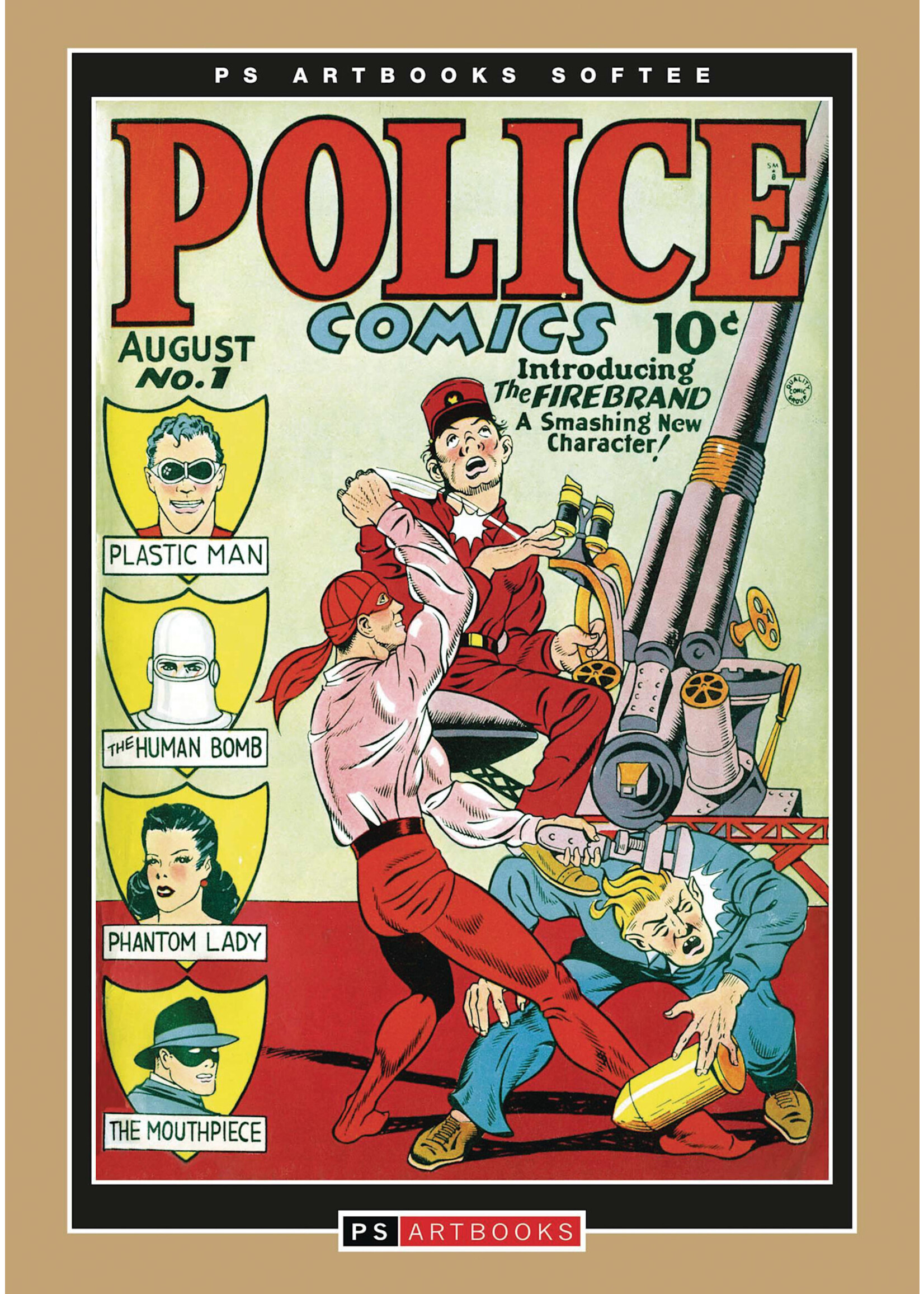 PS ARTBOOKS PS ARTBOOKS POLICE COMICS SOFTEE VOL 01