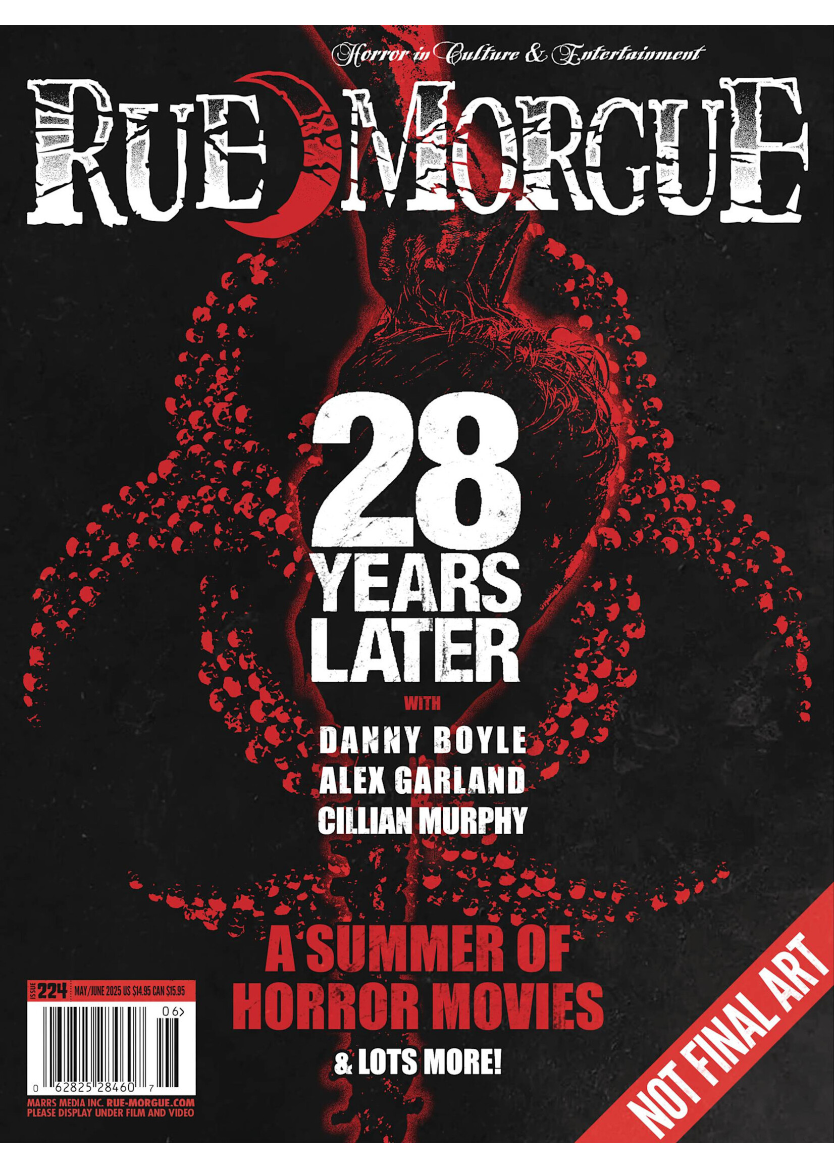 MARRS MEDIA INC RUE MORGUE MAGAZINE #224 (MR)