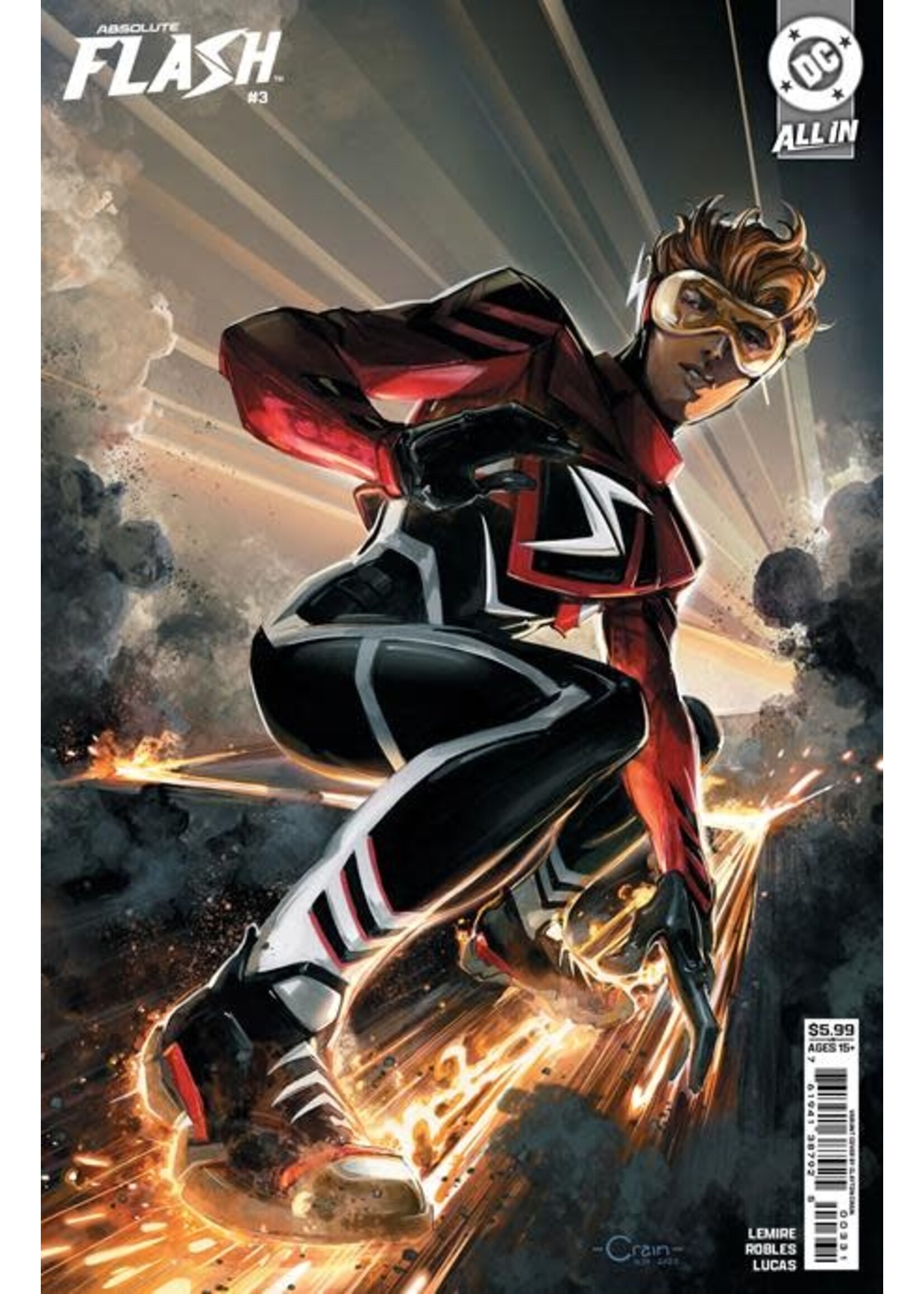 DC COMICS ABSOLUTE FLASH (2025) #3 CVR C CRAIN