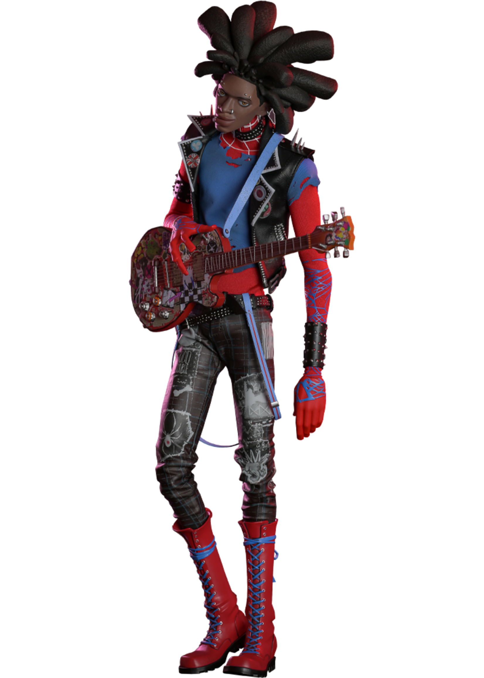Hot Toys SPIDER-PUNK SIXTH SCALE FIGURE SPIDER-MAN: ACROSS THE SPIDER-VERSE
