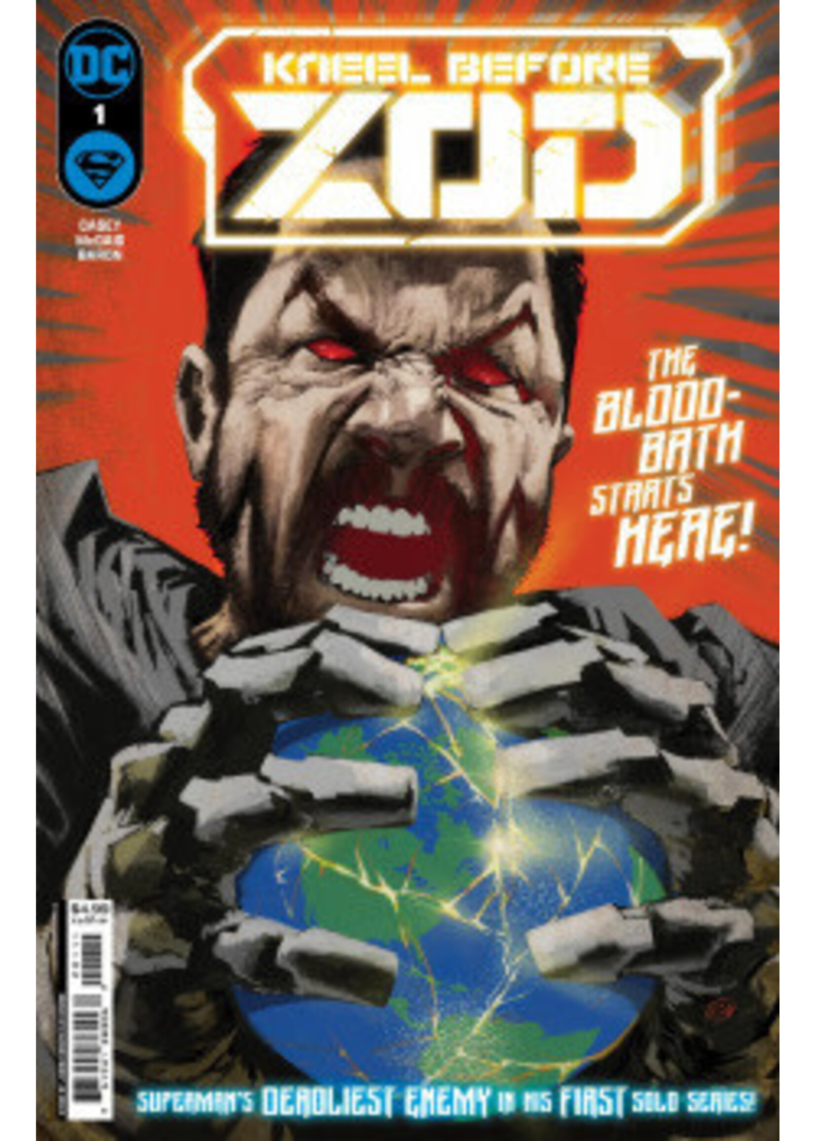 . KNEEL BEFORE ZOD complete 8 issue series