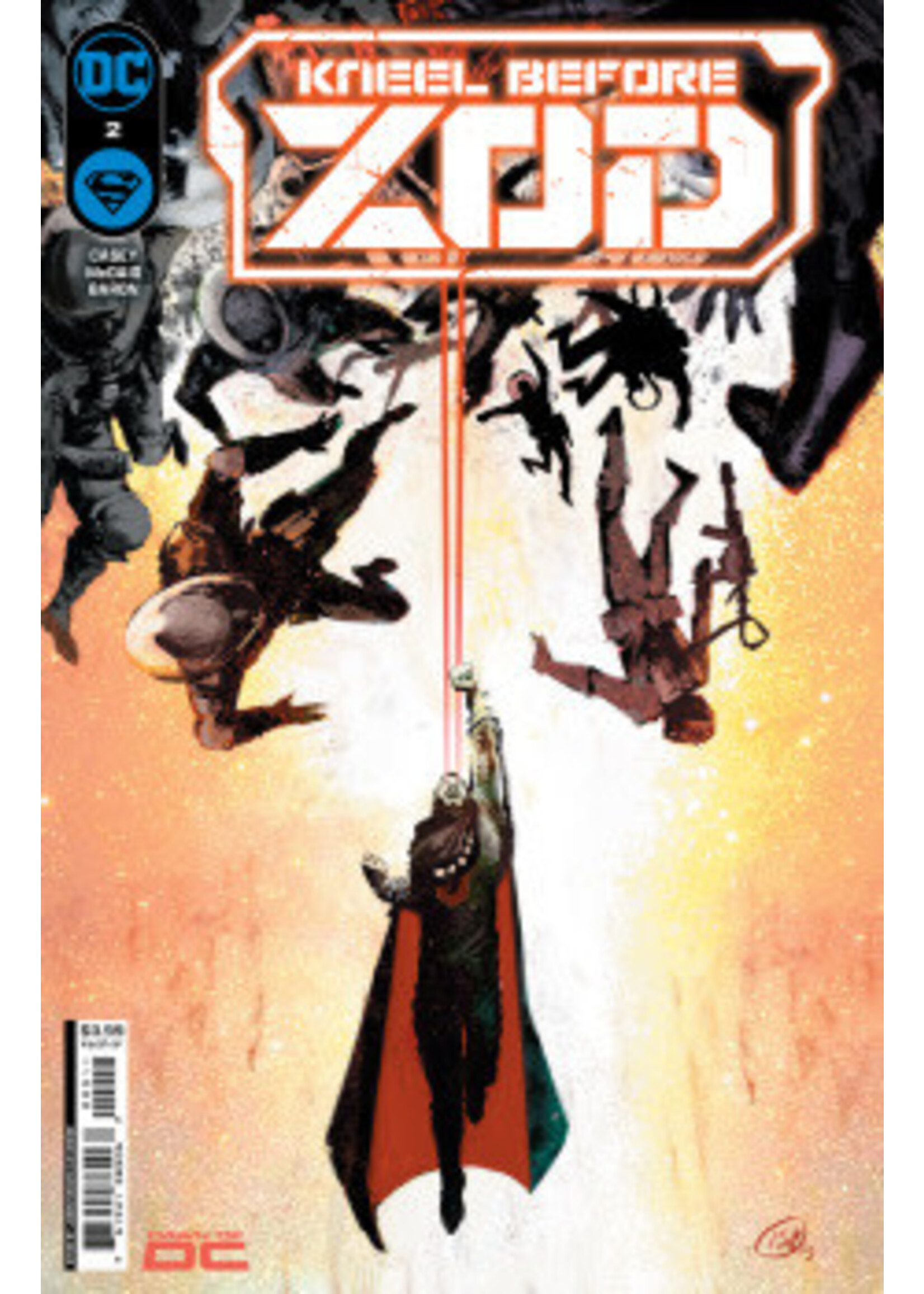 . KNEEL BEFORE ZOD complete 8 issue series