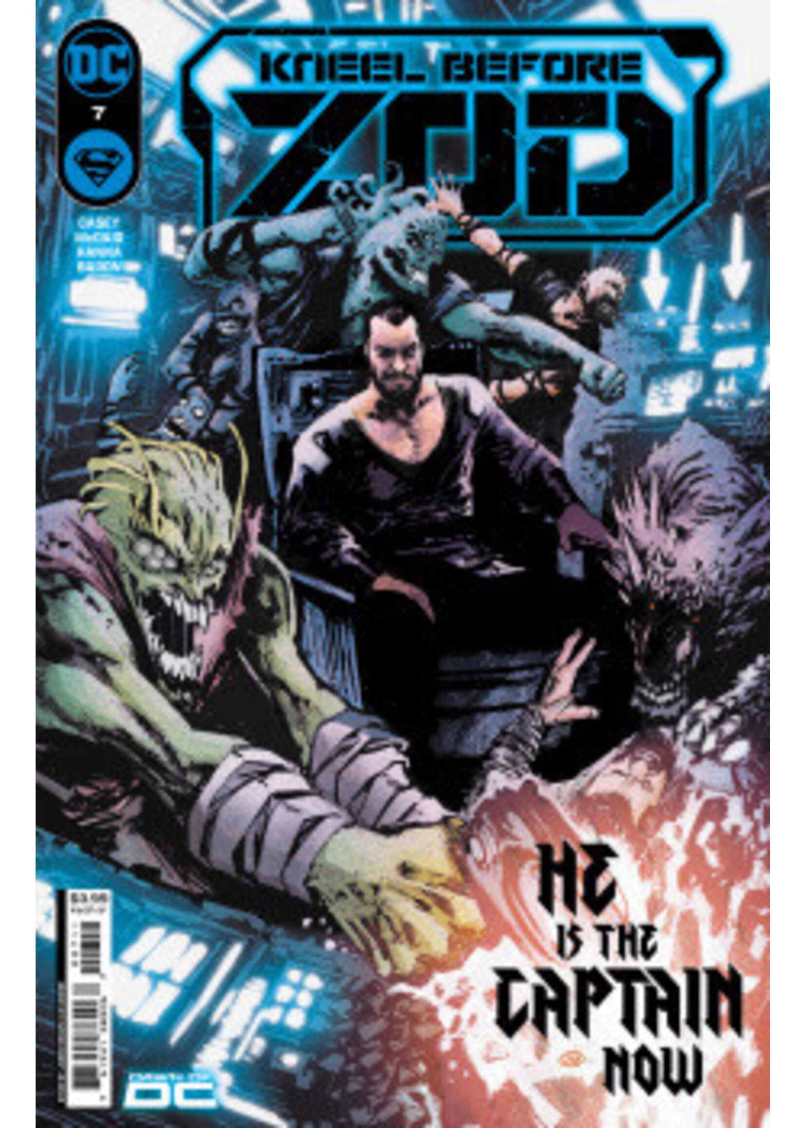 . KNEEL BEFORE ZOD complete 8 issue series