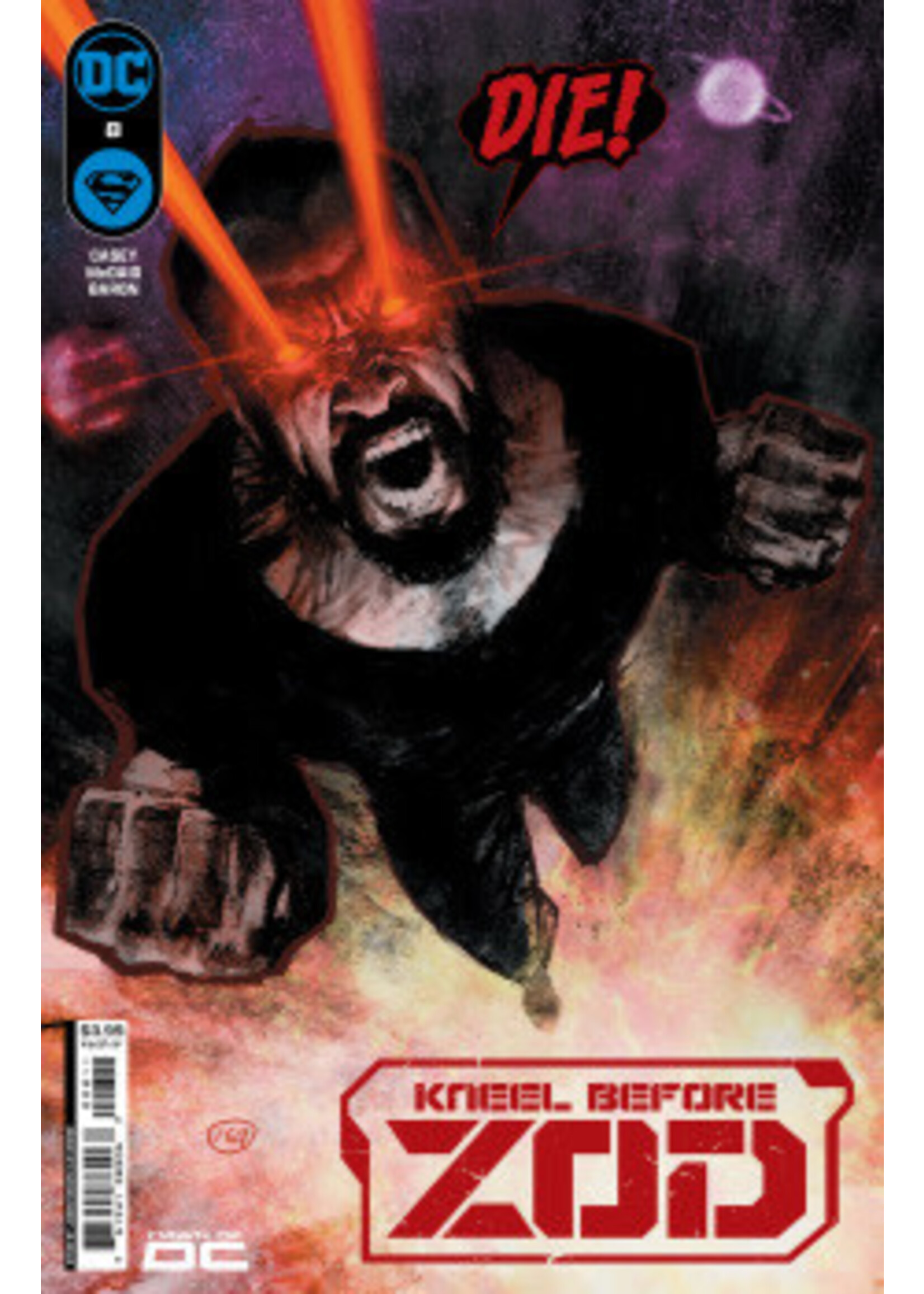 . KNEEL BEFORE ZOD complete 8 issue series