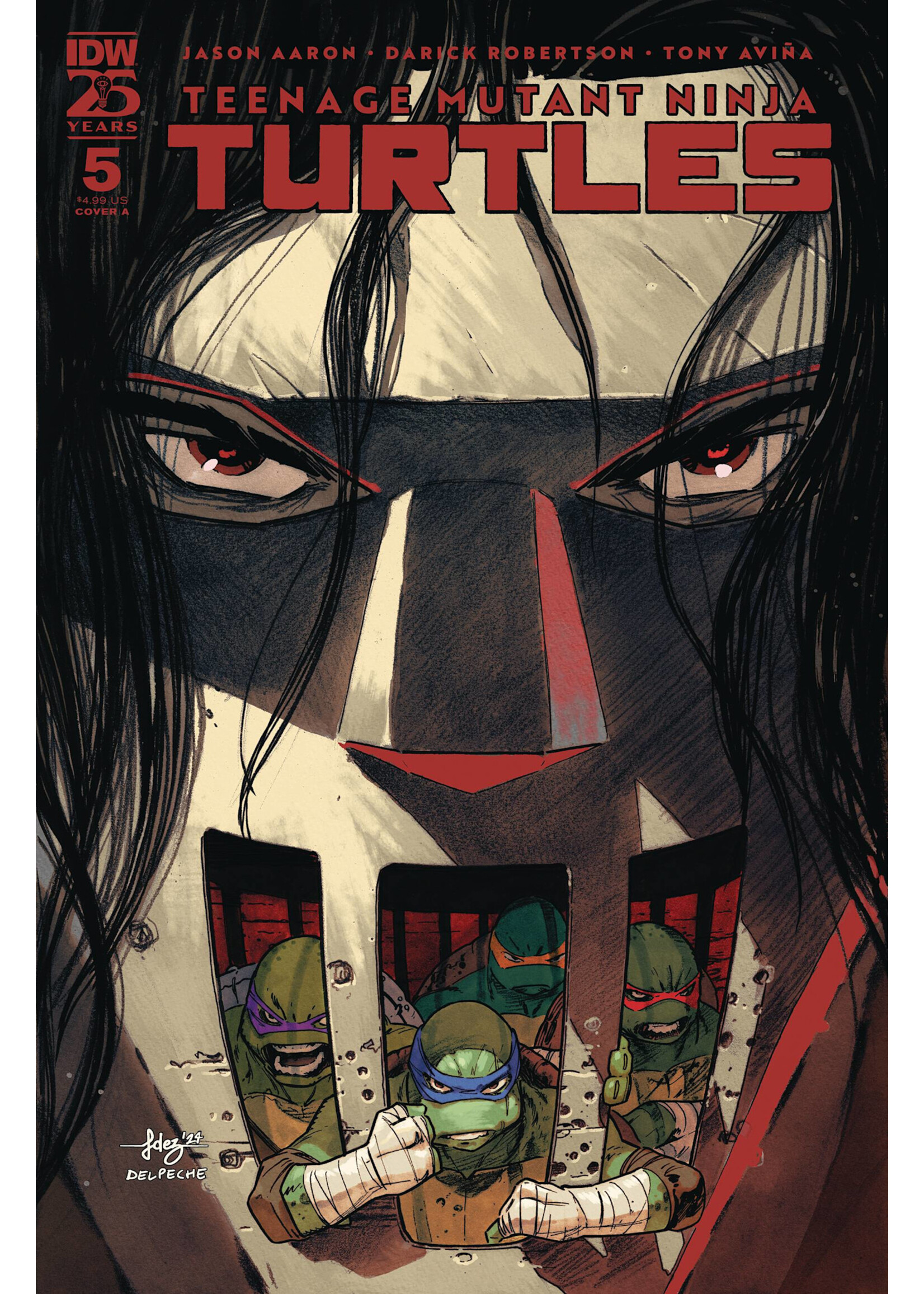 . TEENAGE MUTANT NINJA TURTLES 2024 #5 CVR A FERNANDEZ