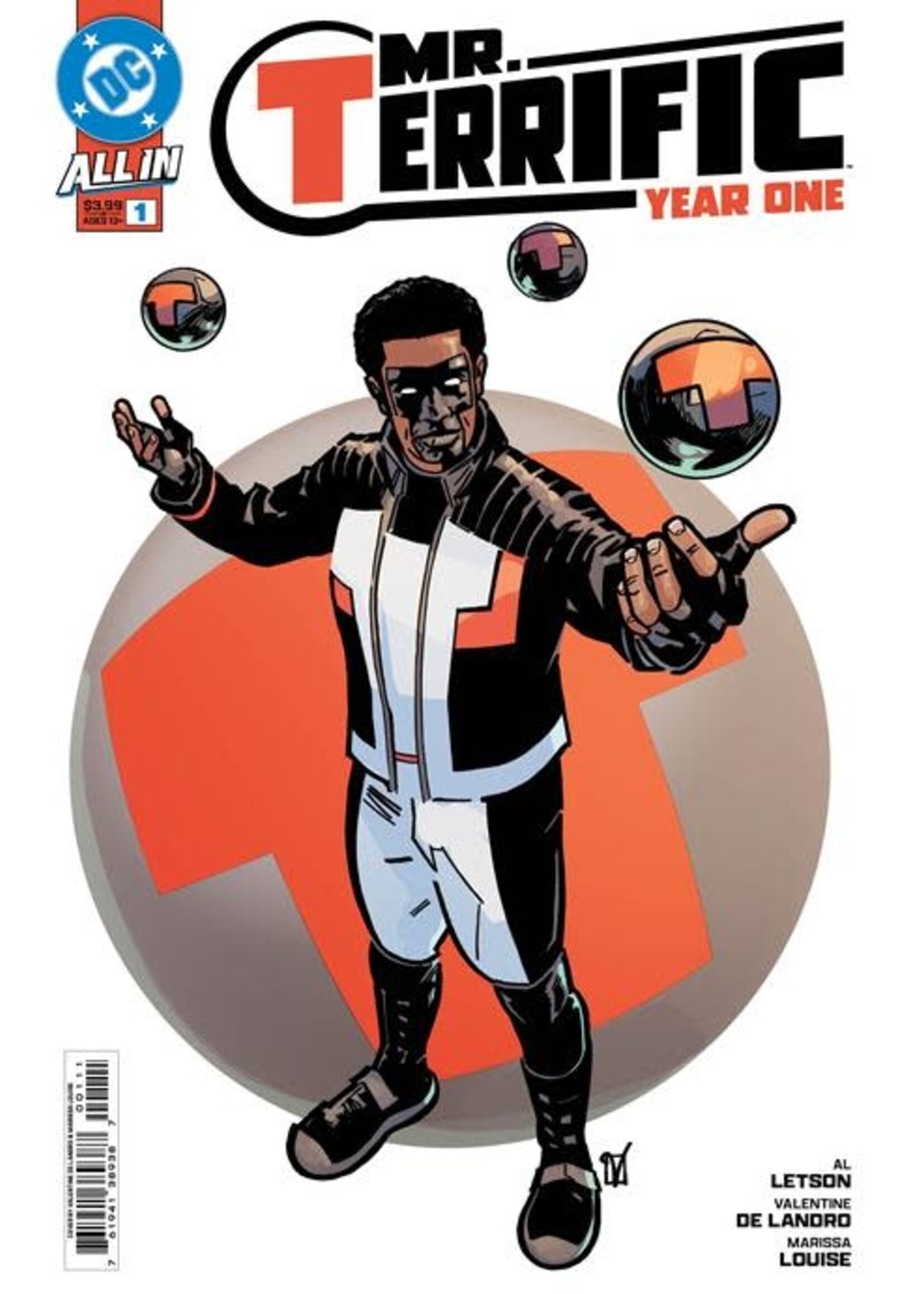 . MR TERRIFIC YEAR ONE (2025) #1 (OF 6) CVR A DE LANDRO