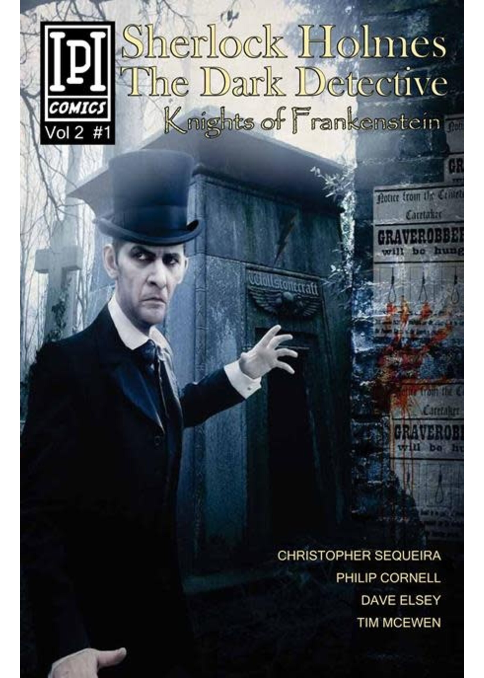 IPI COMICS SHERLOCK HOLMES DARK DETECTIVE VOL 02 KNIGHTS OF FRANKENSTEIN #1 (OF 5)