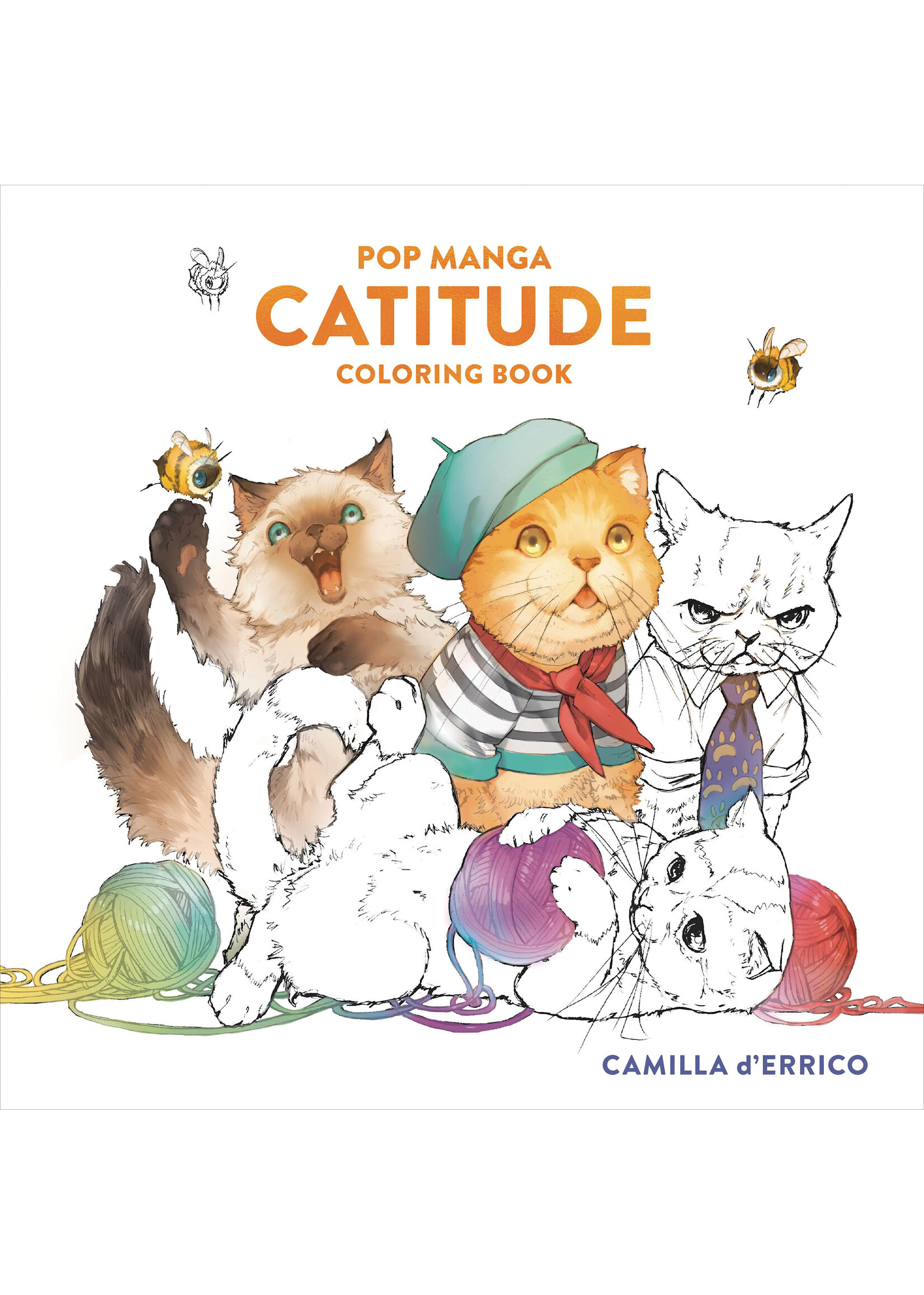 PENGUIN RANDOM HOUSE POP MANGA CATITUDE COLORING BOOK