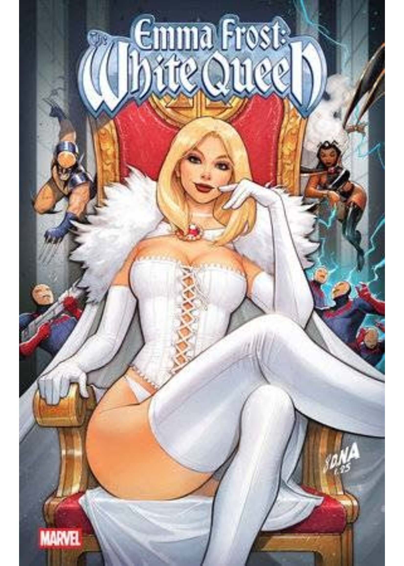 MARVEL COMICS EMMA FROST THE WHITE QUEEN #1 POSTER