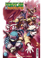 IDW PUBLISHING TEENAGE MUTANT NINJA TURTLES X NARUTO #4 CVR C SANTOLOUCO