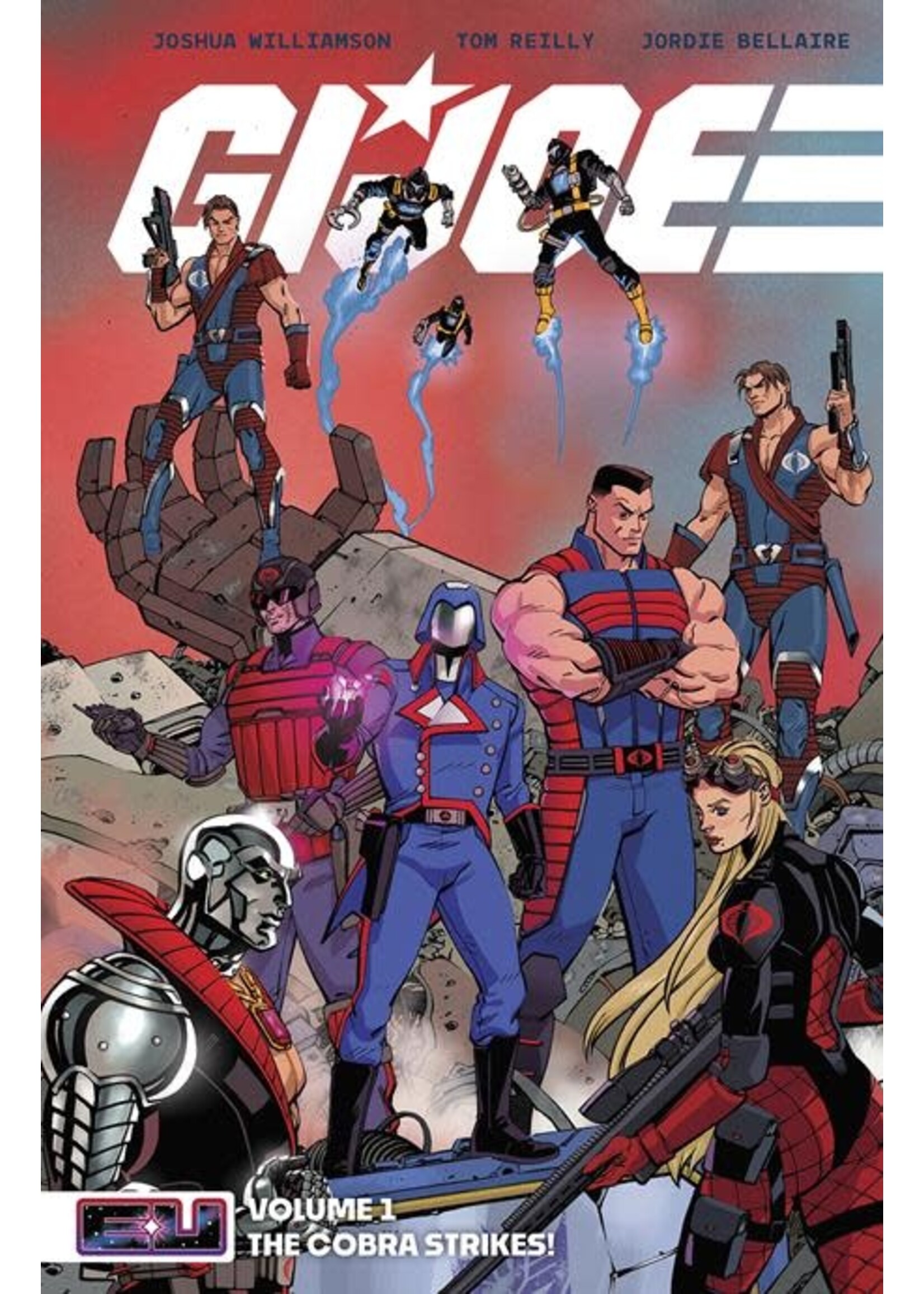 IMAGE COMICS GI JOE TP VOL 01 THE COBRA STRIKES DM CVR