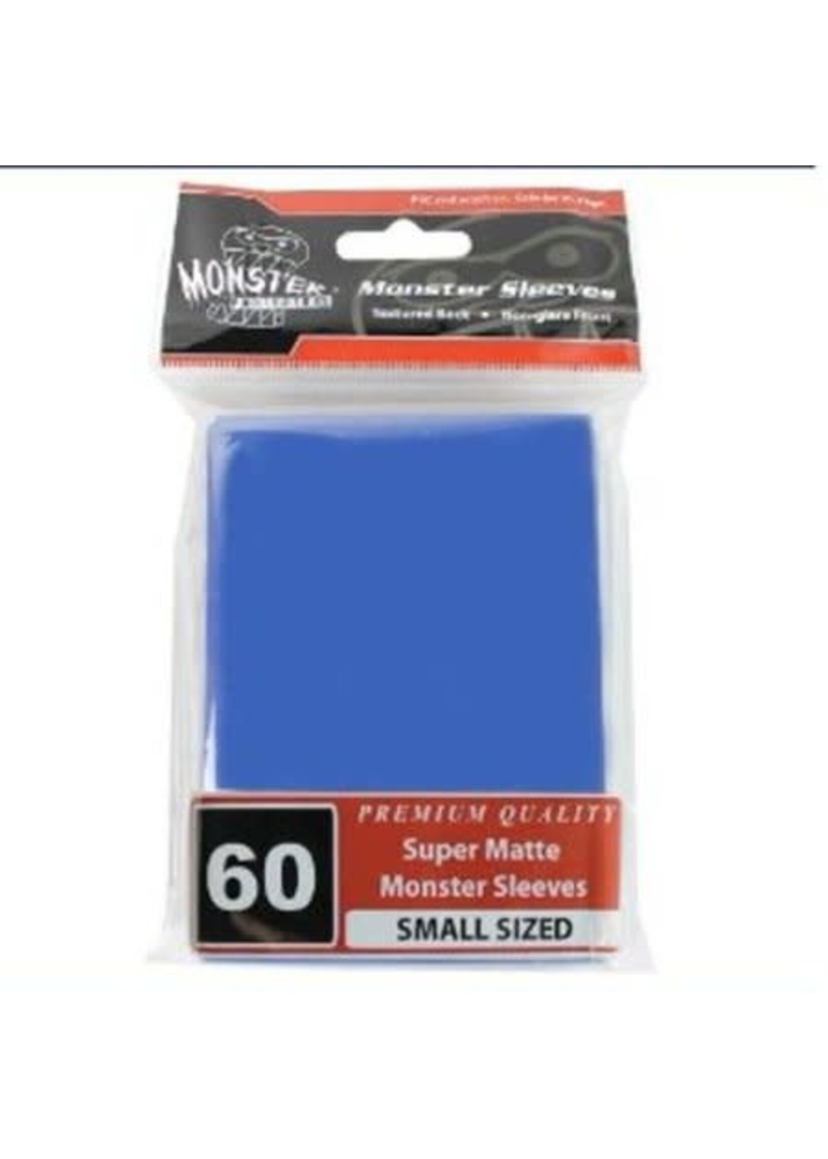 . Monster Protectors 60 Small Sleeves Blue