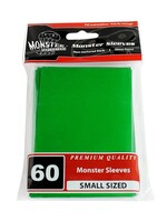 . Monster Protectors 60 Small Sleeves Green