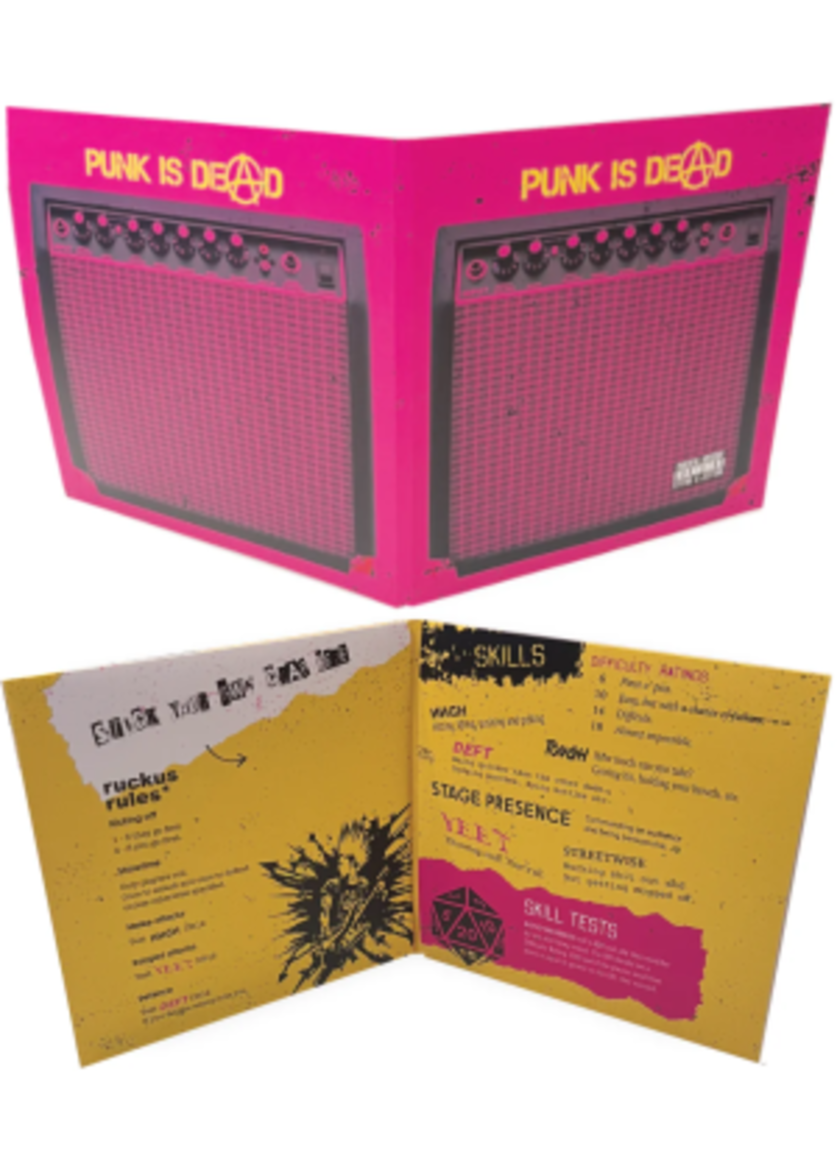 PUNK IS DEAD RPG BAND MANAGER SCREEN