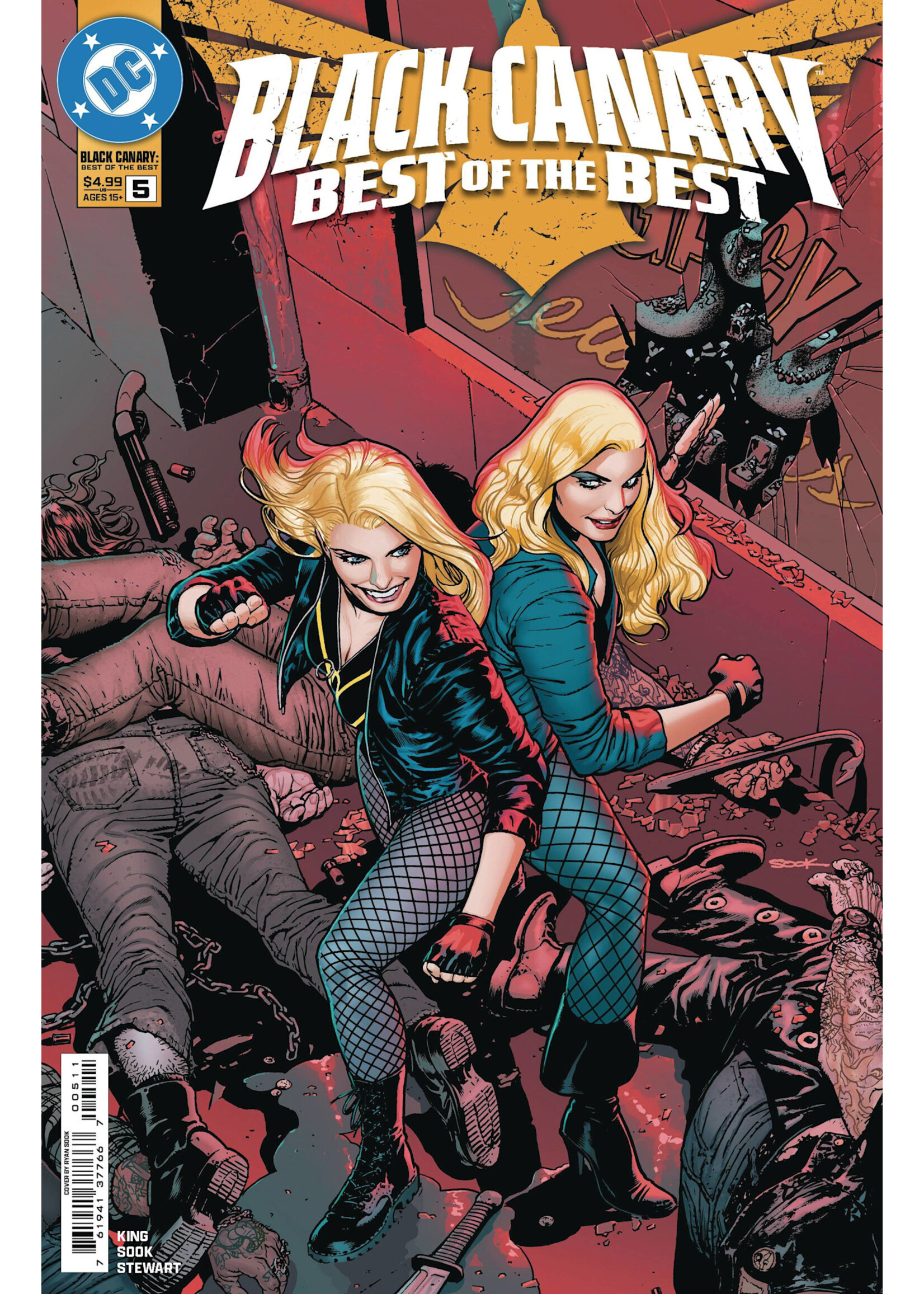 DC COMICS BLACK CANARY BEST OF THE BEST #5 (OF 6) CVR A SOOK