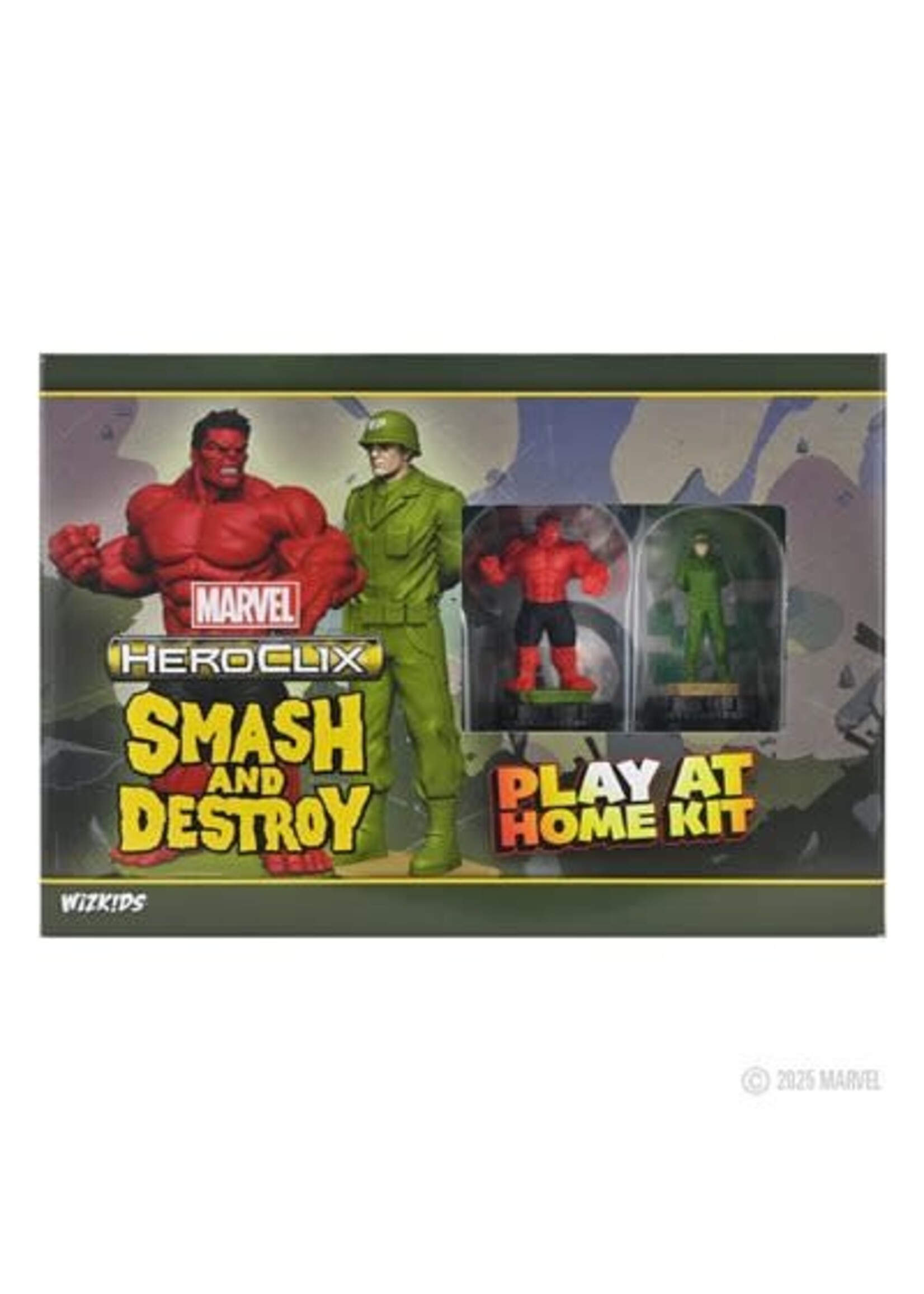 MARVEL HEROCLIX SMASH AND DESTROY PLAY AT HOME KIT
