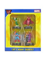 MARVEL HEROCLIX 400 CAP'S KOOKY QUARTET