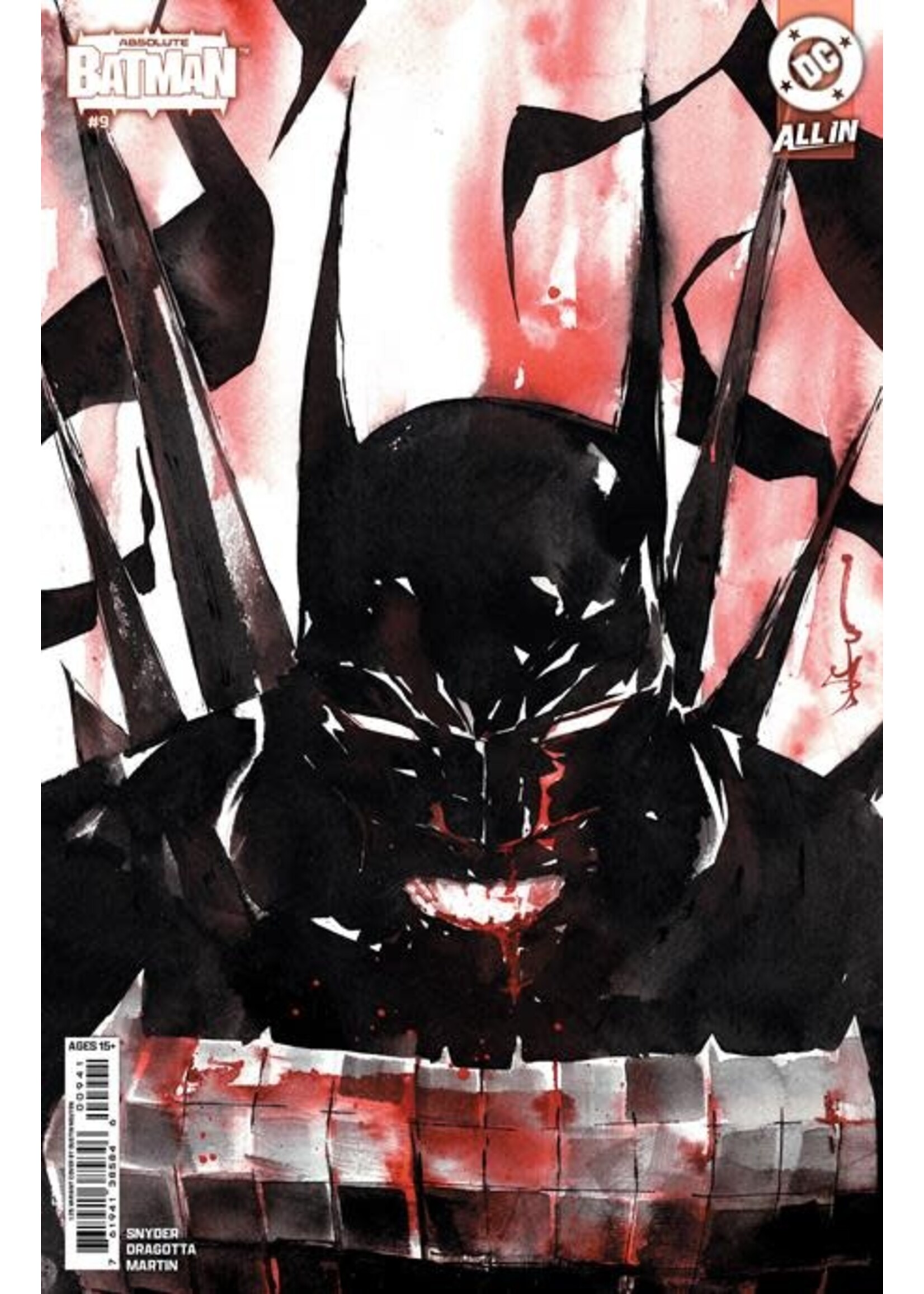 DC COMICS ABSOLUTE BATMAN (2024) #9 CVR D INC 1:25 NGUYEN