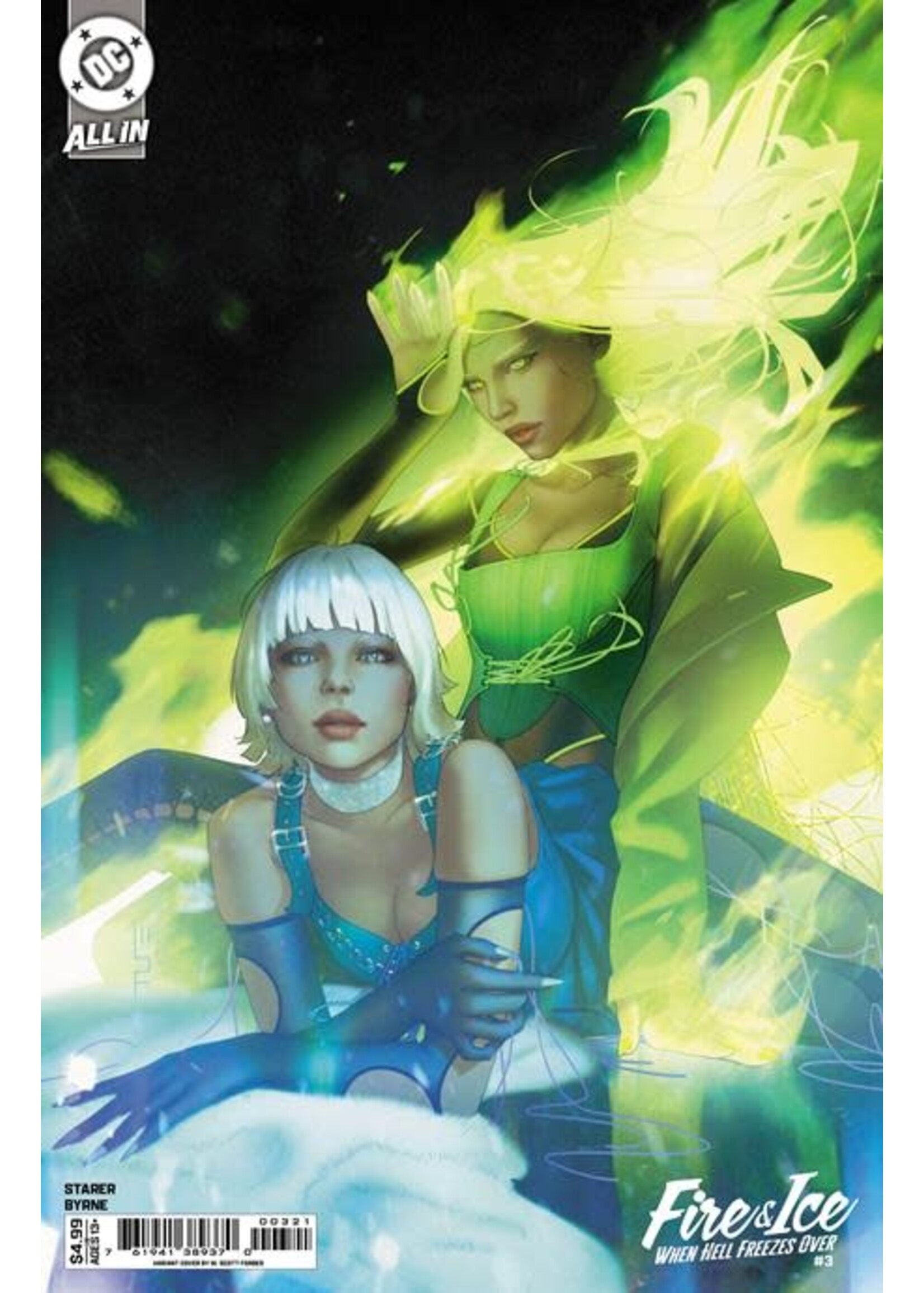 DC COMICS FIRE & ICE WHEN HELL FREEZES OVER #3 (OF 6) CVR B FORBES