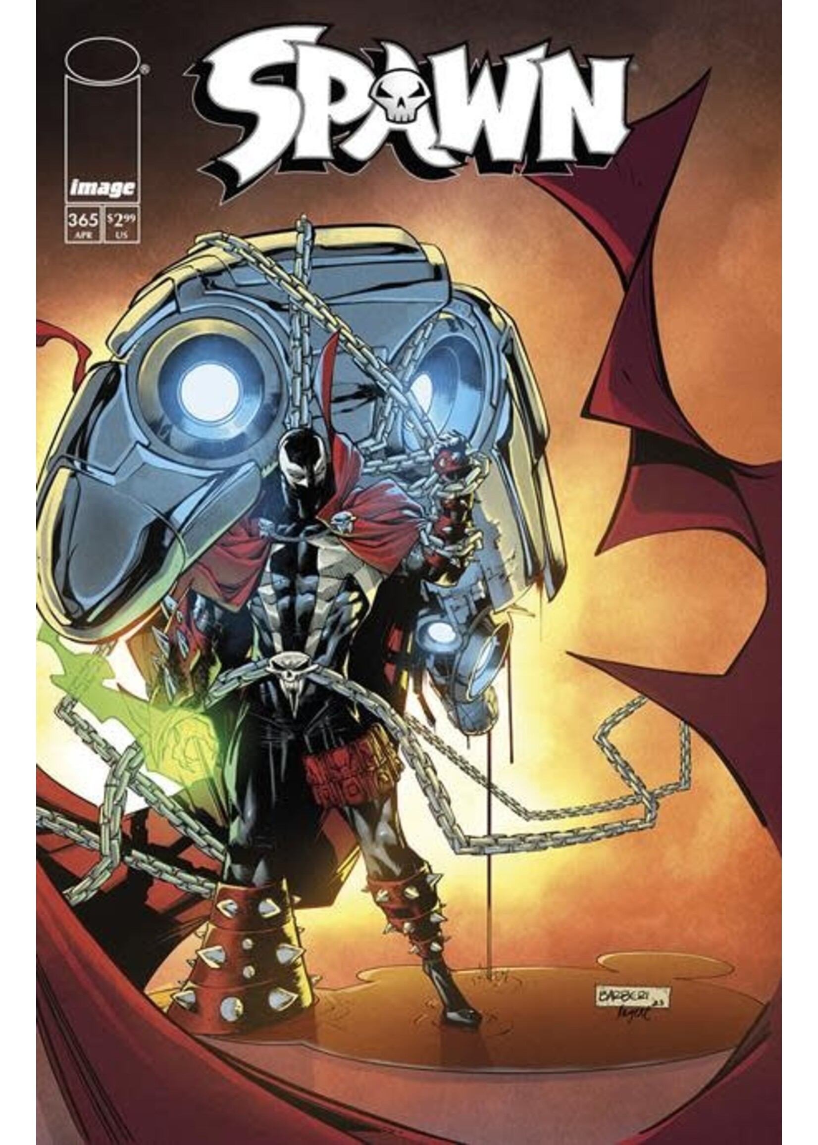 IMAGE COMICS SPAWN #365 CVR A BARBERI