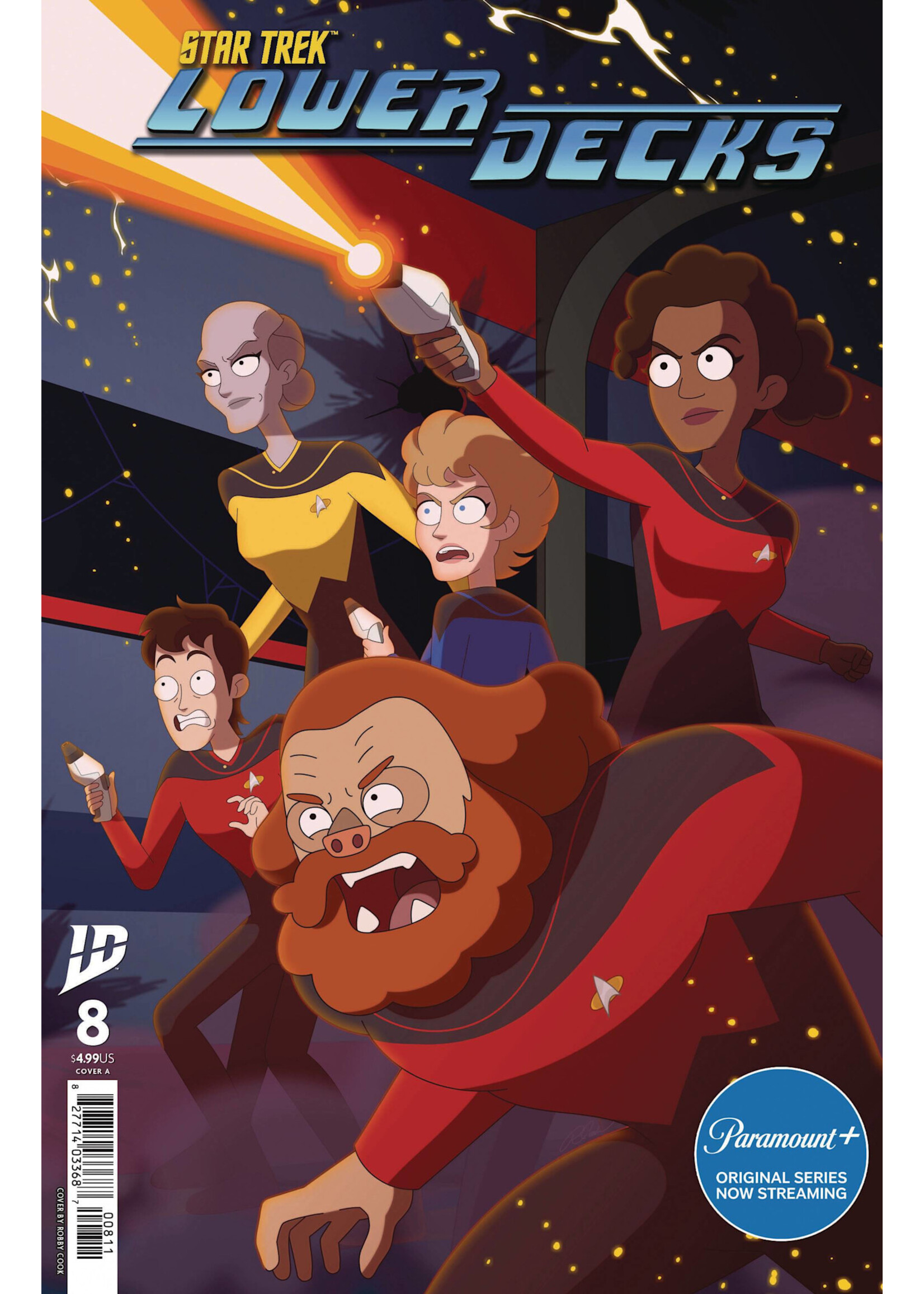 IDW PUBLISHING STAR TREK LOWER DECKS (2024) #8 CVR A