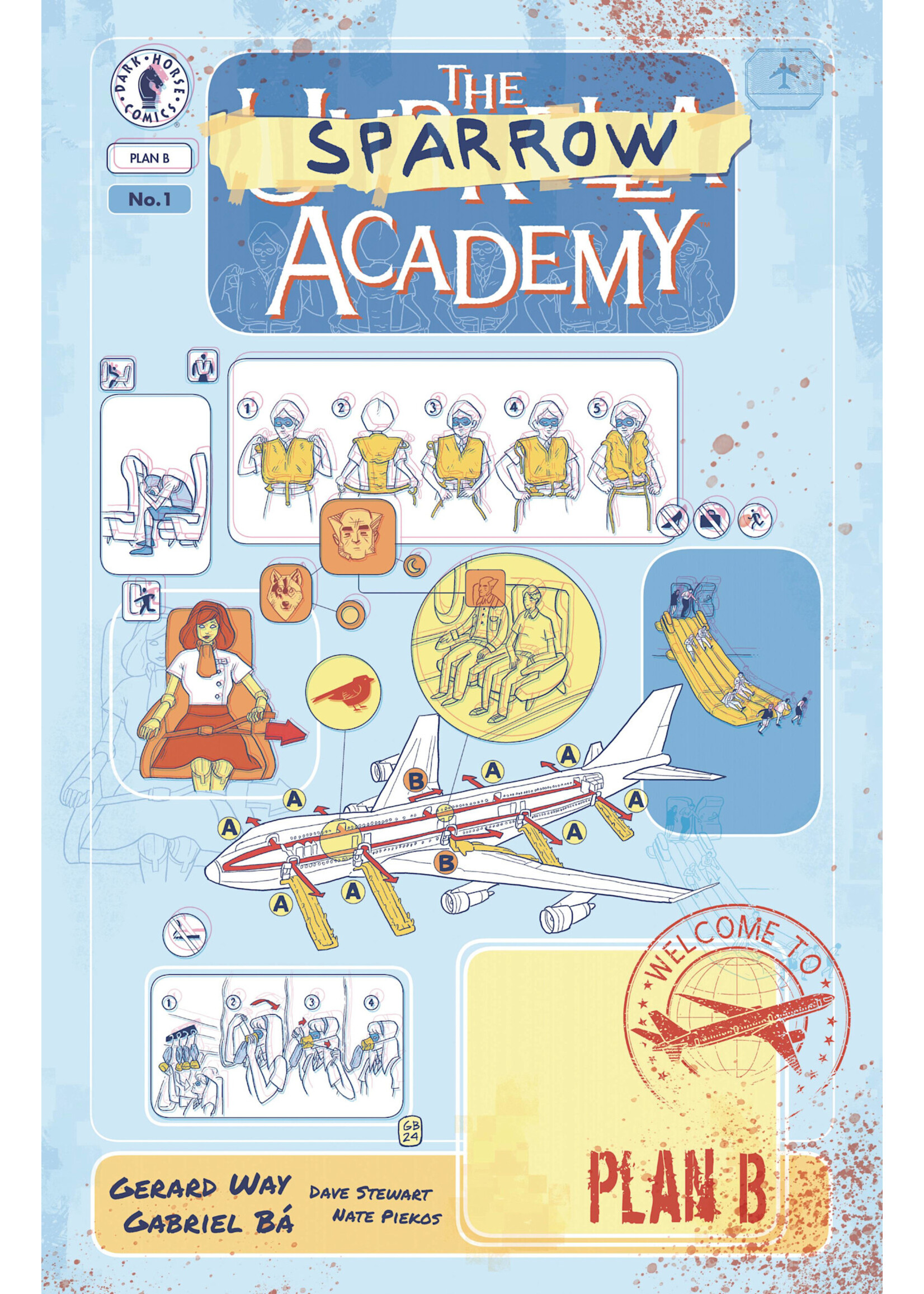 DARK HORSE UMBRELLA ACADEMY PLAN B #1 CVR A