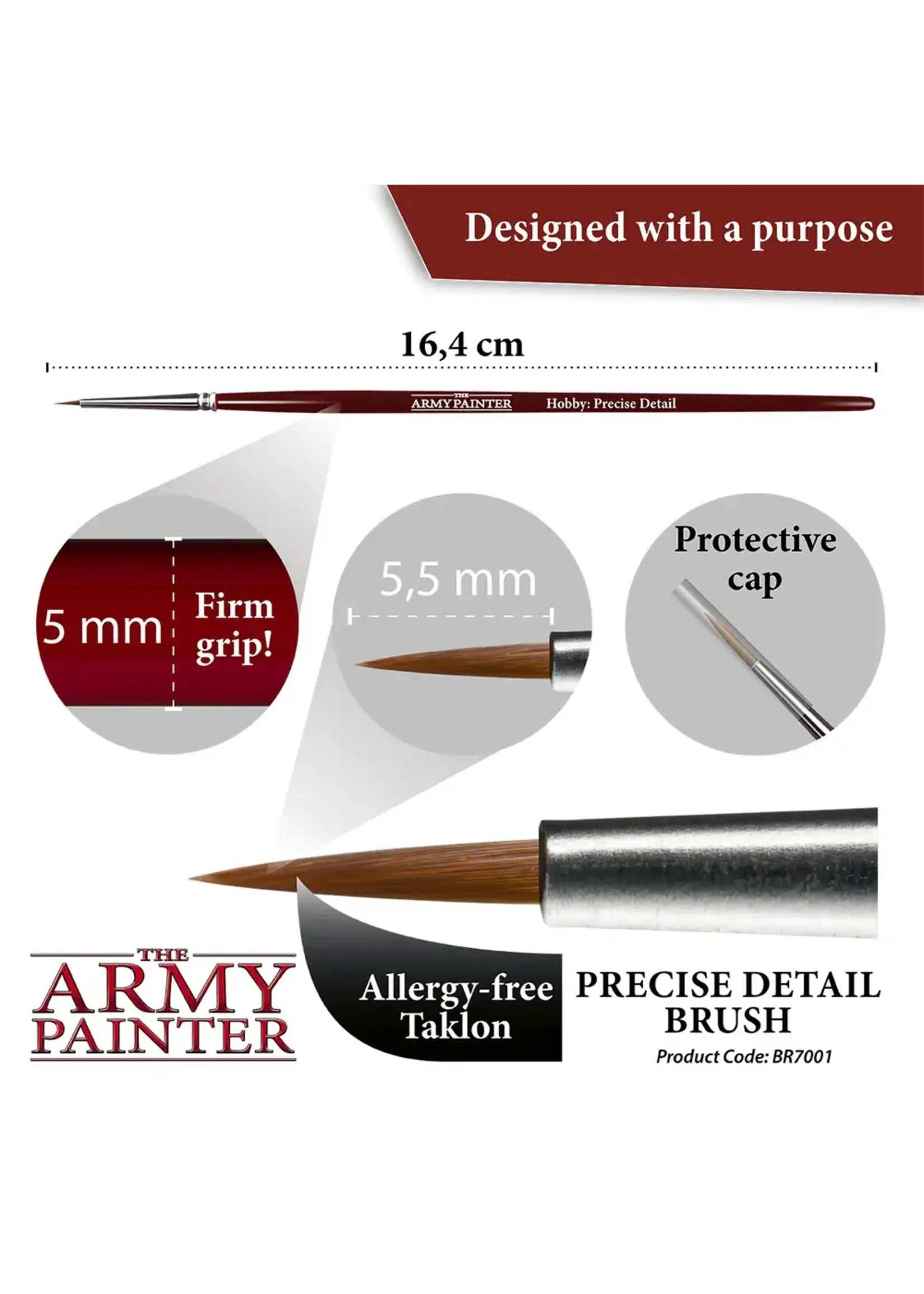 . HOBBY BRUSH - PRECISE DETAIL