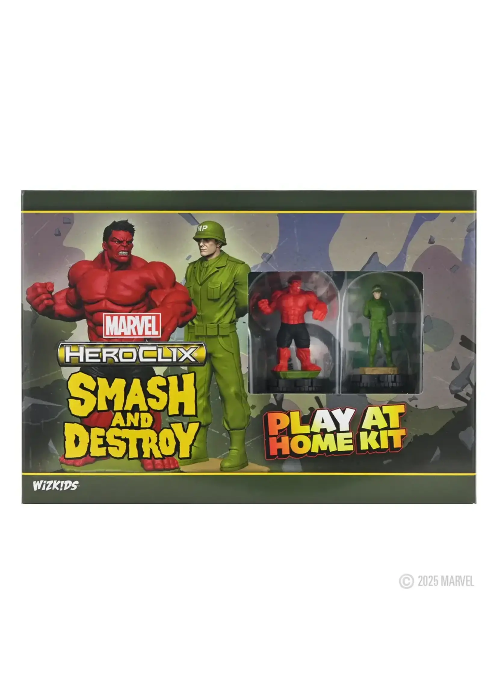 MARVEL HEROCLIX SMASH AND DESTROY PLAY AT HOME KIT